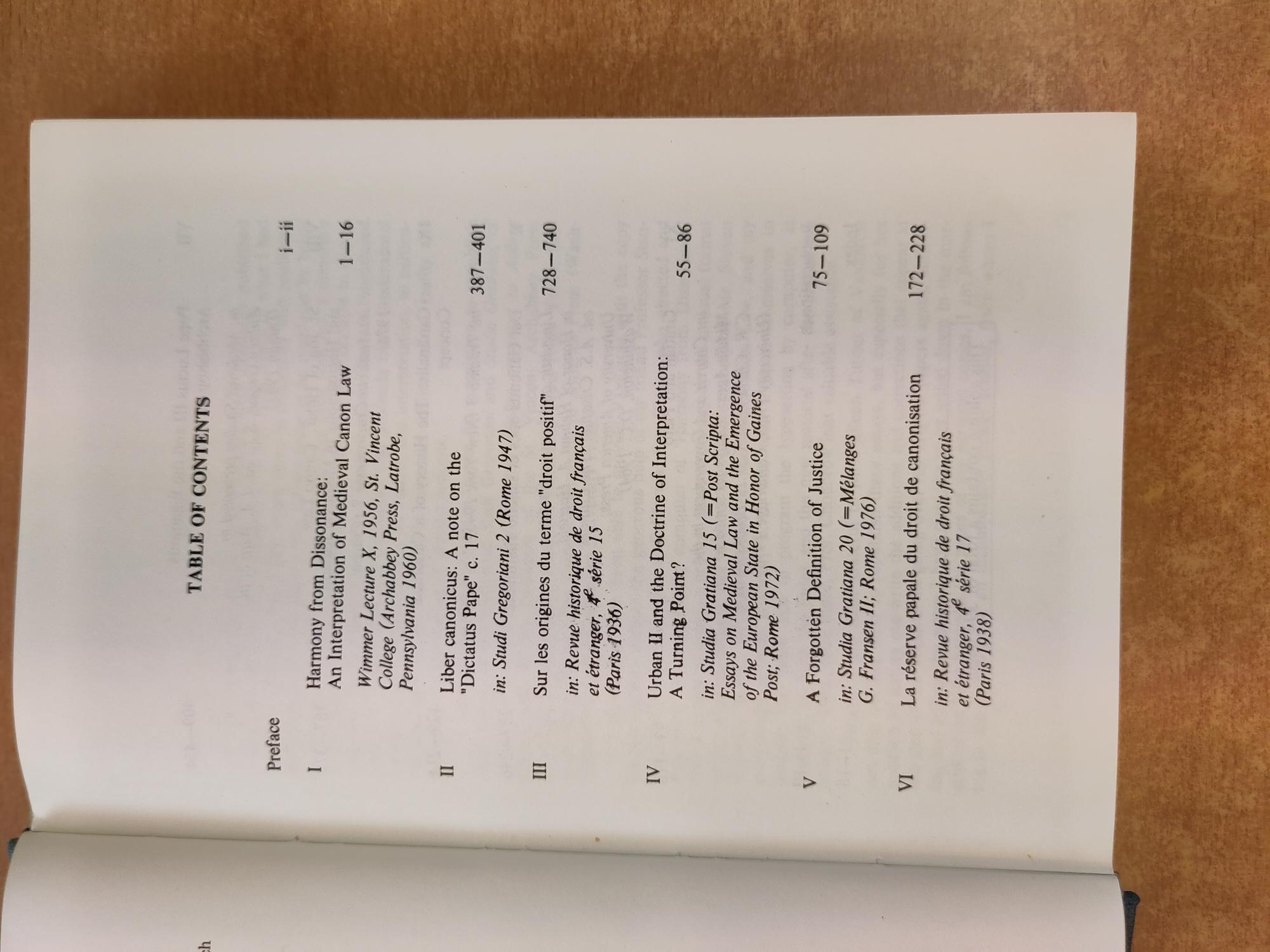 The History of Ideas and Doctrines of Canon Law in the Middle Ages by ...