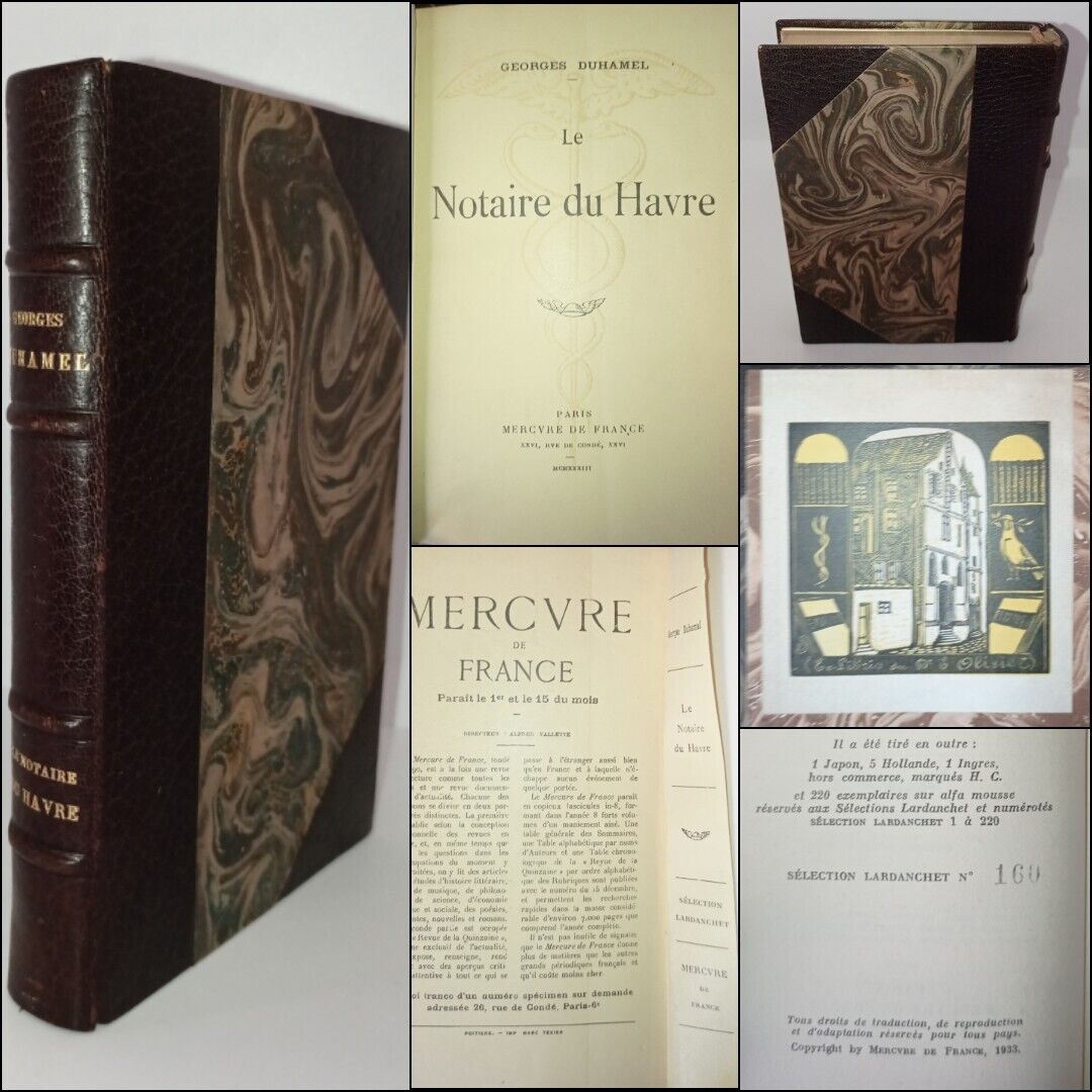Le Notaire du Havre Georges DUHAMEL [Très bon] [Couverture rigide]