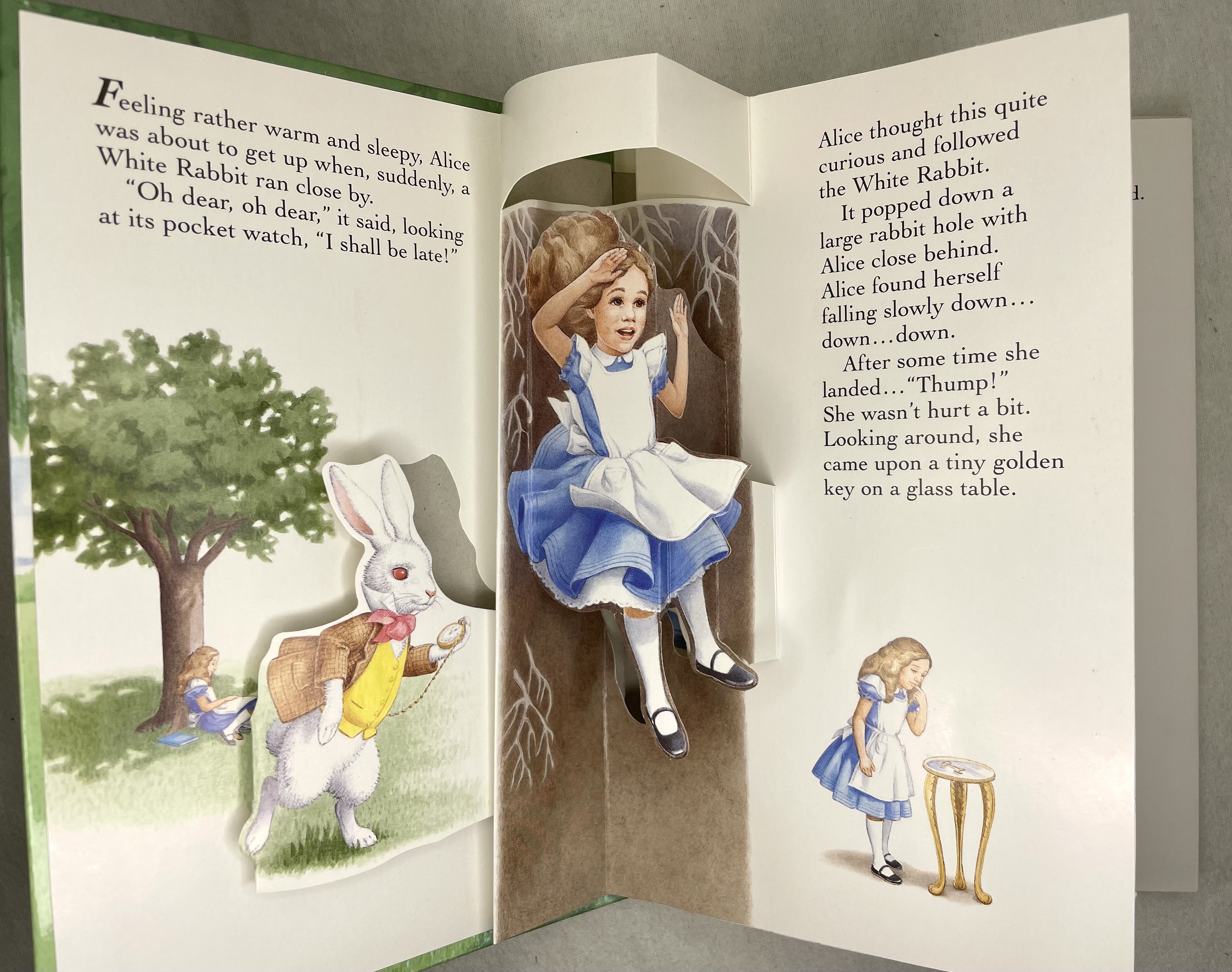 Alice in Wonderland, Four Pop-up Books by Carroll, Lewis