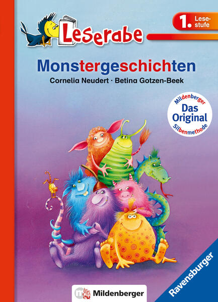 Monstergeschichten - Leserabe 1. Klasse - Erstlesebuch für Kinder ab 6 Jahren (Leserabe mit Mildenberger Silbenmethode) - Gotzen-Beek, Betina und Cee Neudert