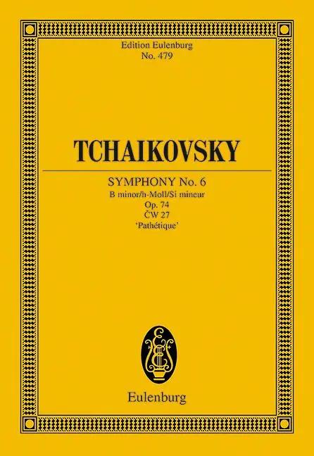 Sinfonie Nr. 6 h-Moll | Pathétique. op. 74. CW 27. Orchester. Studienpartitur. - Thomas Kohlhase