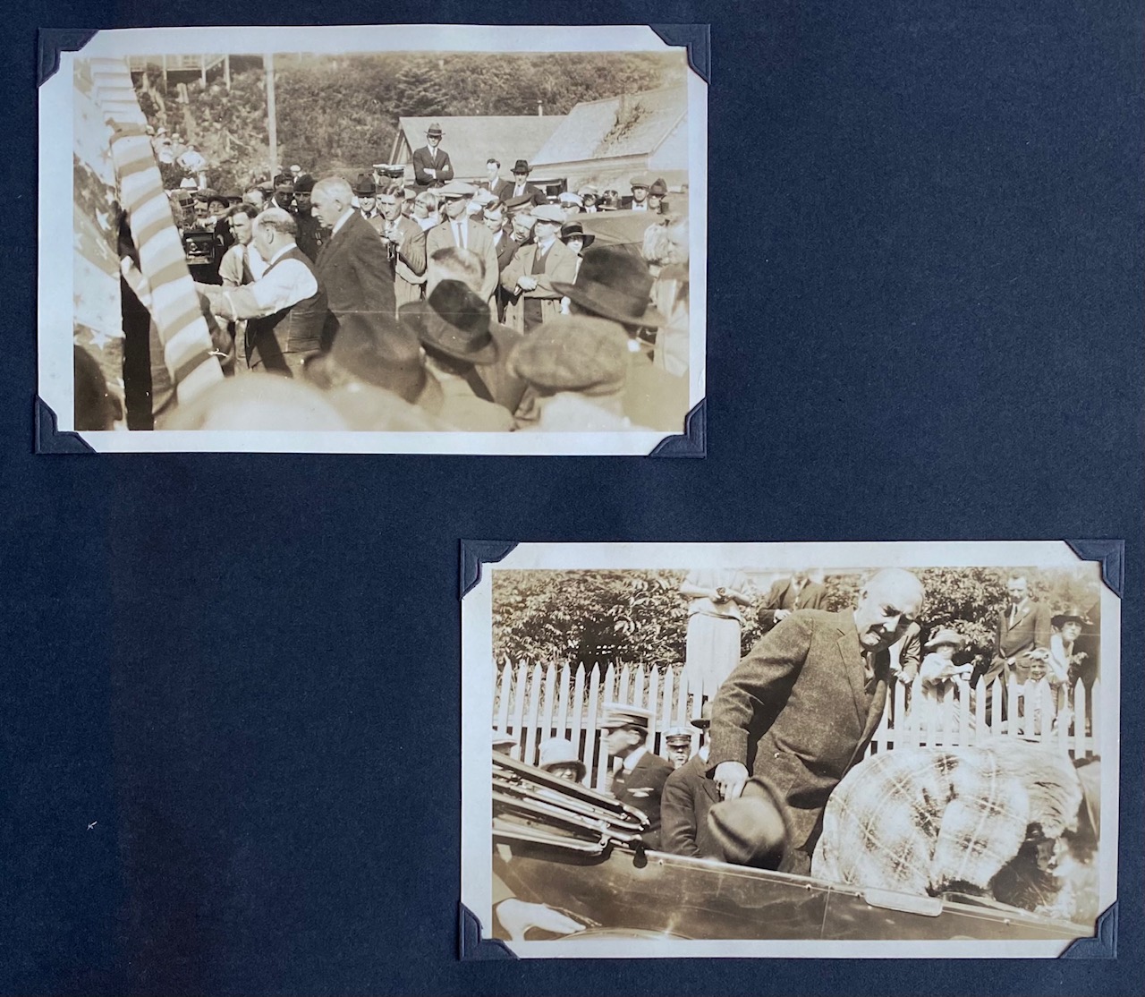 1920s PHOTO ALBUM CALIFORNIA ALASKA - WARREN HARDING [ ]