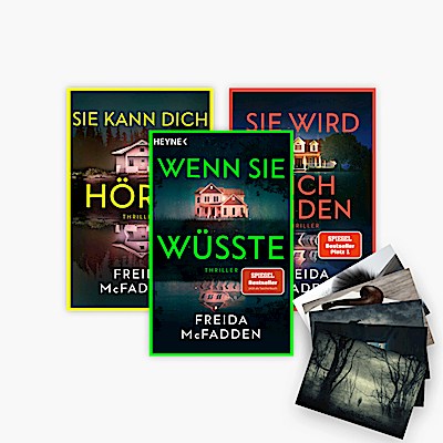 The Housemaid Band 1-3 plus 1 exklusives Postkartenset - Freida McFadden