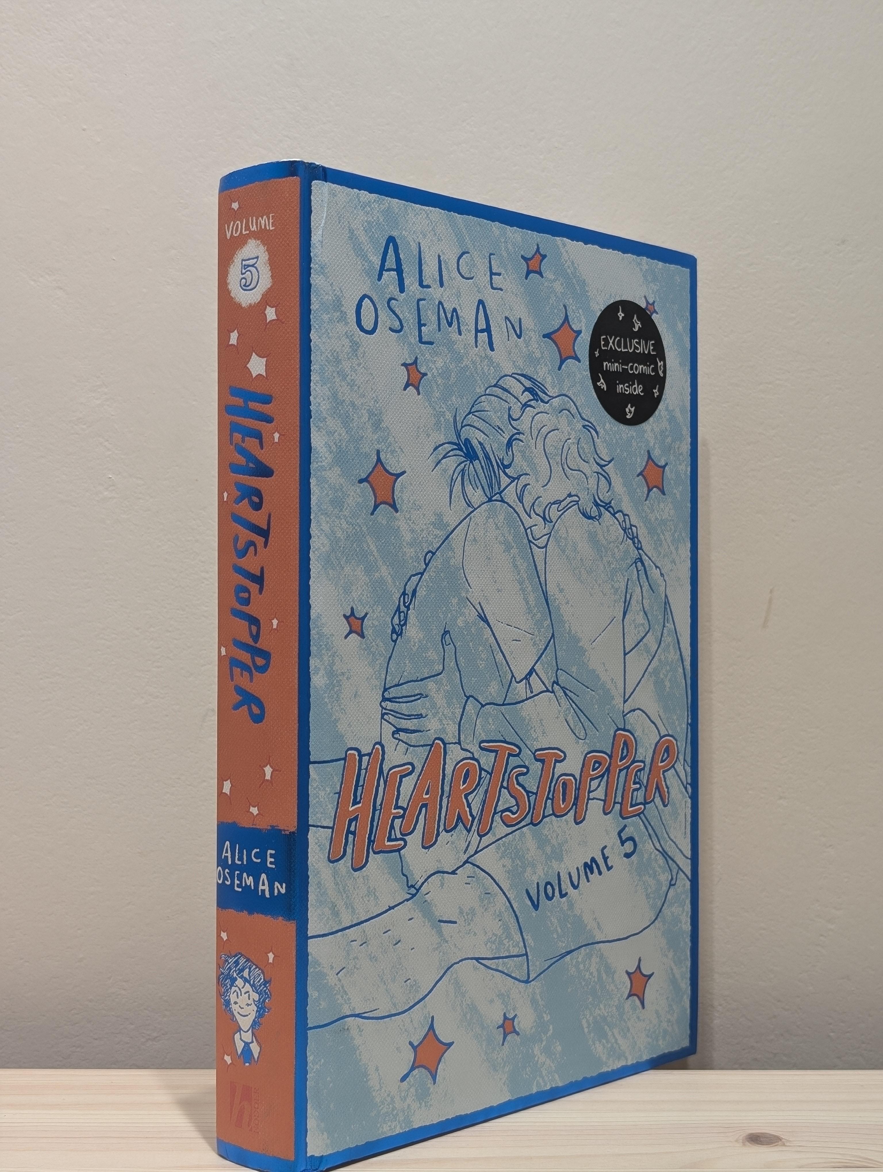 Heartstopper Volume 5 (Signed Hardback First Edition) by Oseman