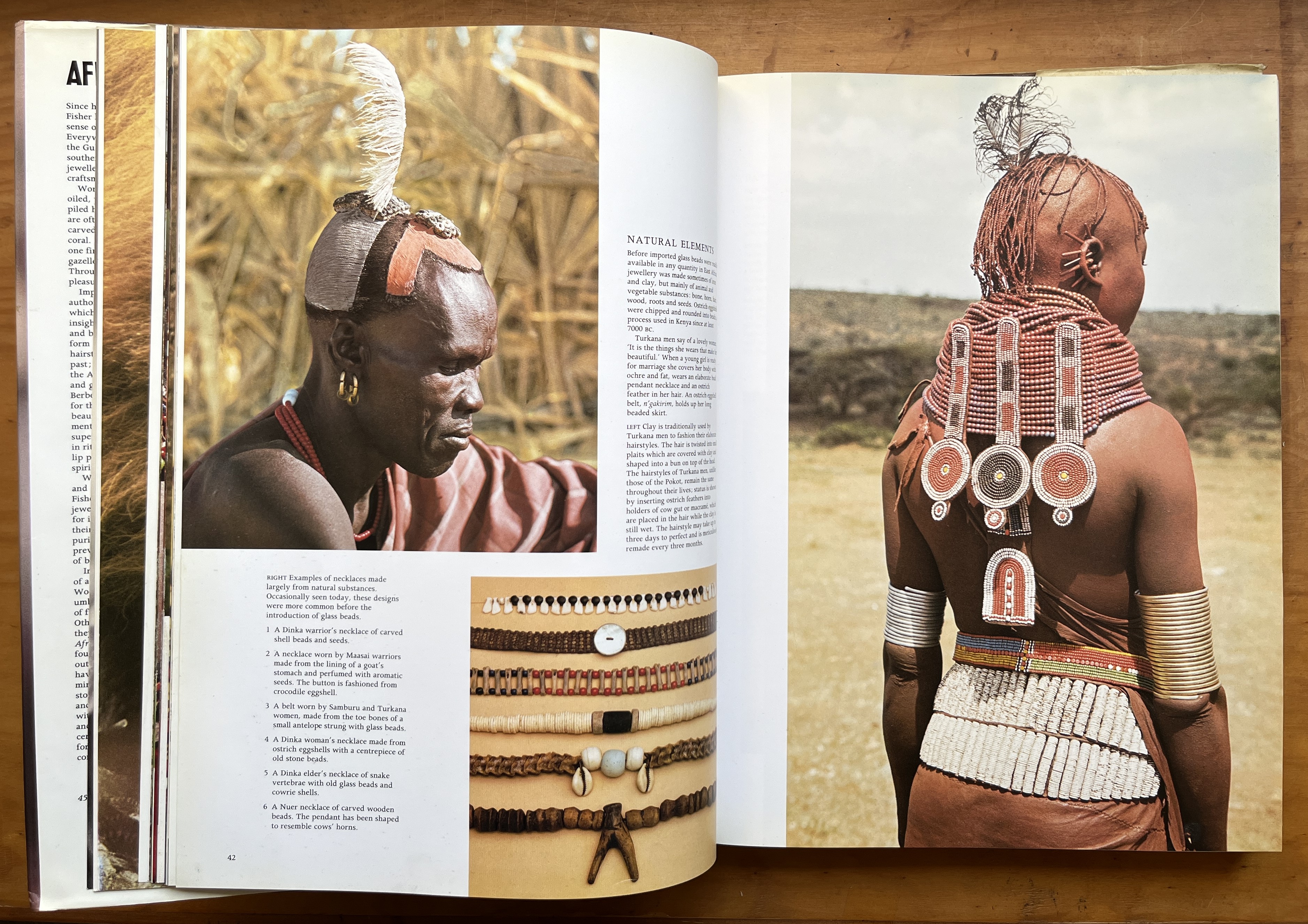 Africa Adorned. by Fisher, Angela: (1984) | Chaucer Bookshop ABA ILAB