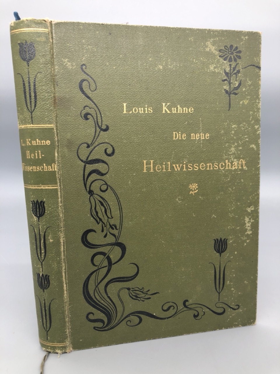 Die neue Heilwissenschaft oder die Lehre von der Einheit der Krankheiten und deren darauf begründete arzneilose und operationslose Heilung. Ein Lehrbuch für Gesunde und Kranke. Sechsundsiebzigste deutsche, vielfach umgearbeitete und verbesserte Auflage. - Kuhne, Louis