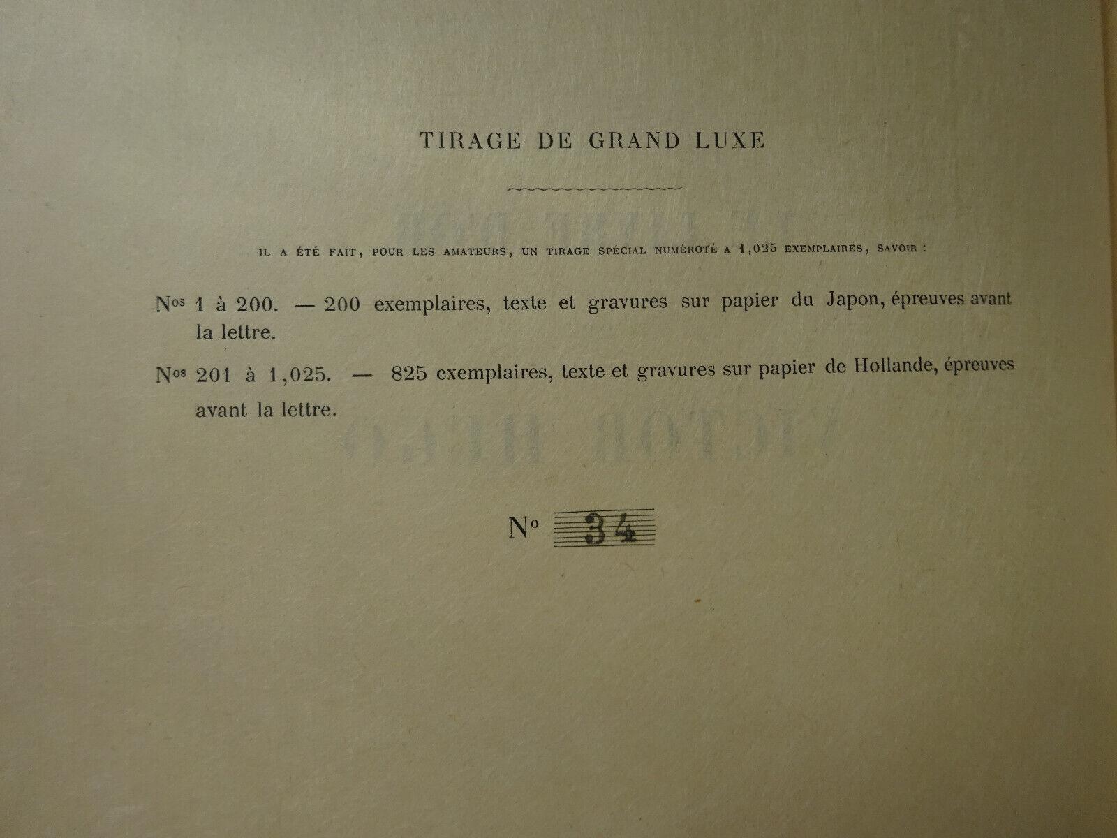 BLEMONT (Emile). Le Livre d'or de Victor Hugo. 1883 1/200 sur Japon by