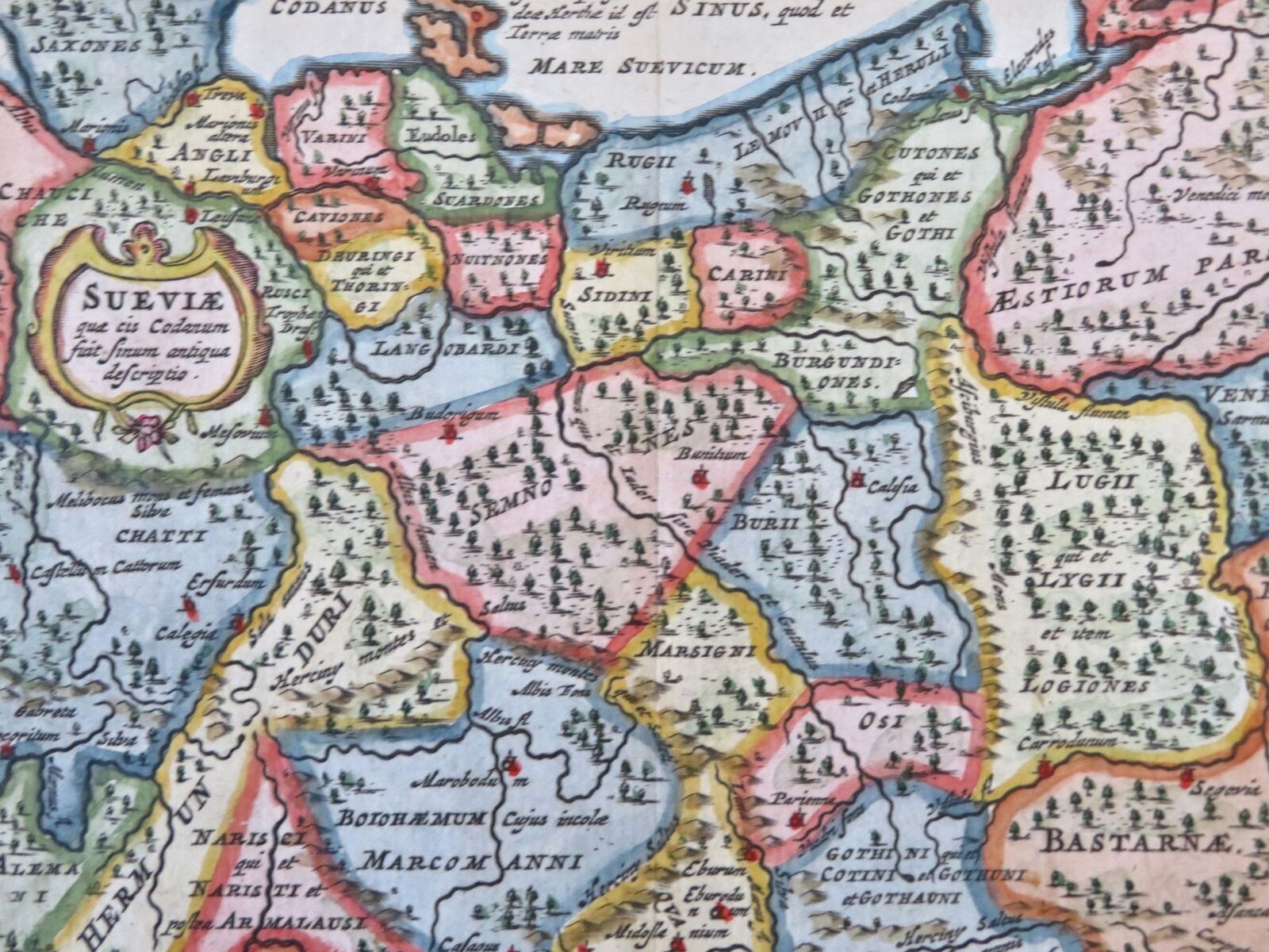 Swabia Eastern Germany Ancient World Bohemia Prussia Poland 1686 ...