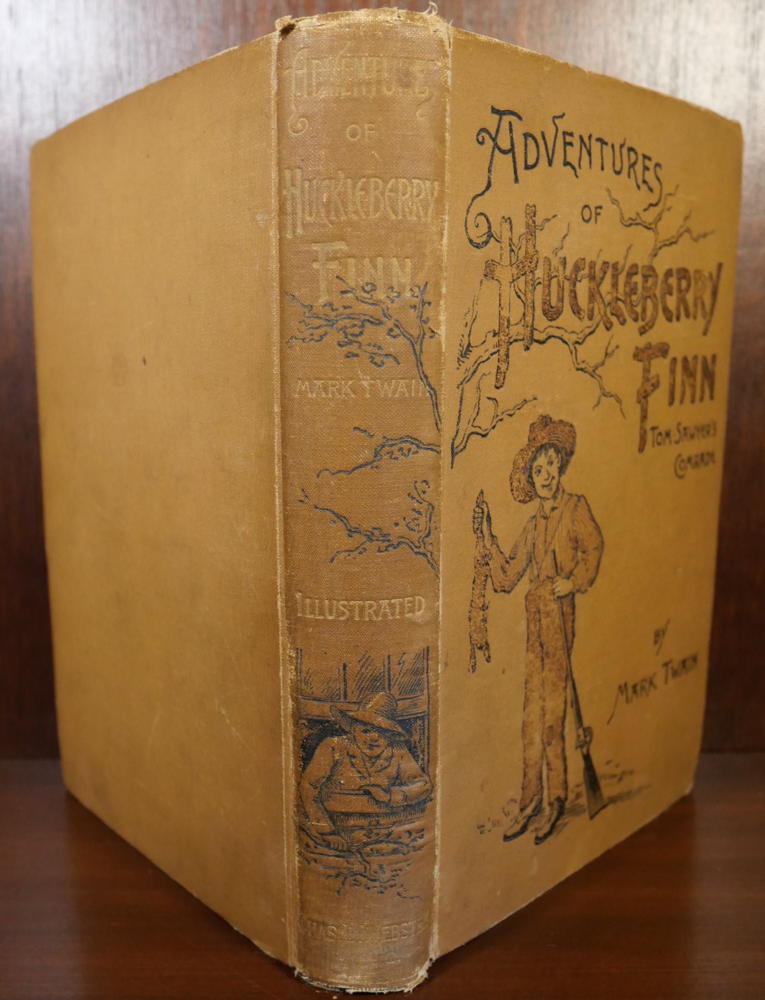 Adventures of Huckleberry Finn by Mark Twain: (1891) First Adventures of Huckleberry Finn by Mark Twain: (1891) First