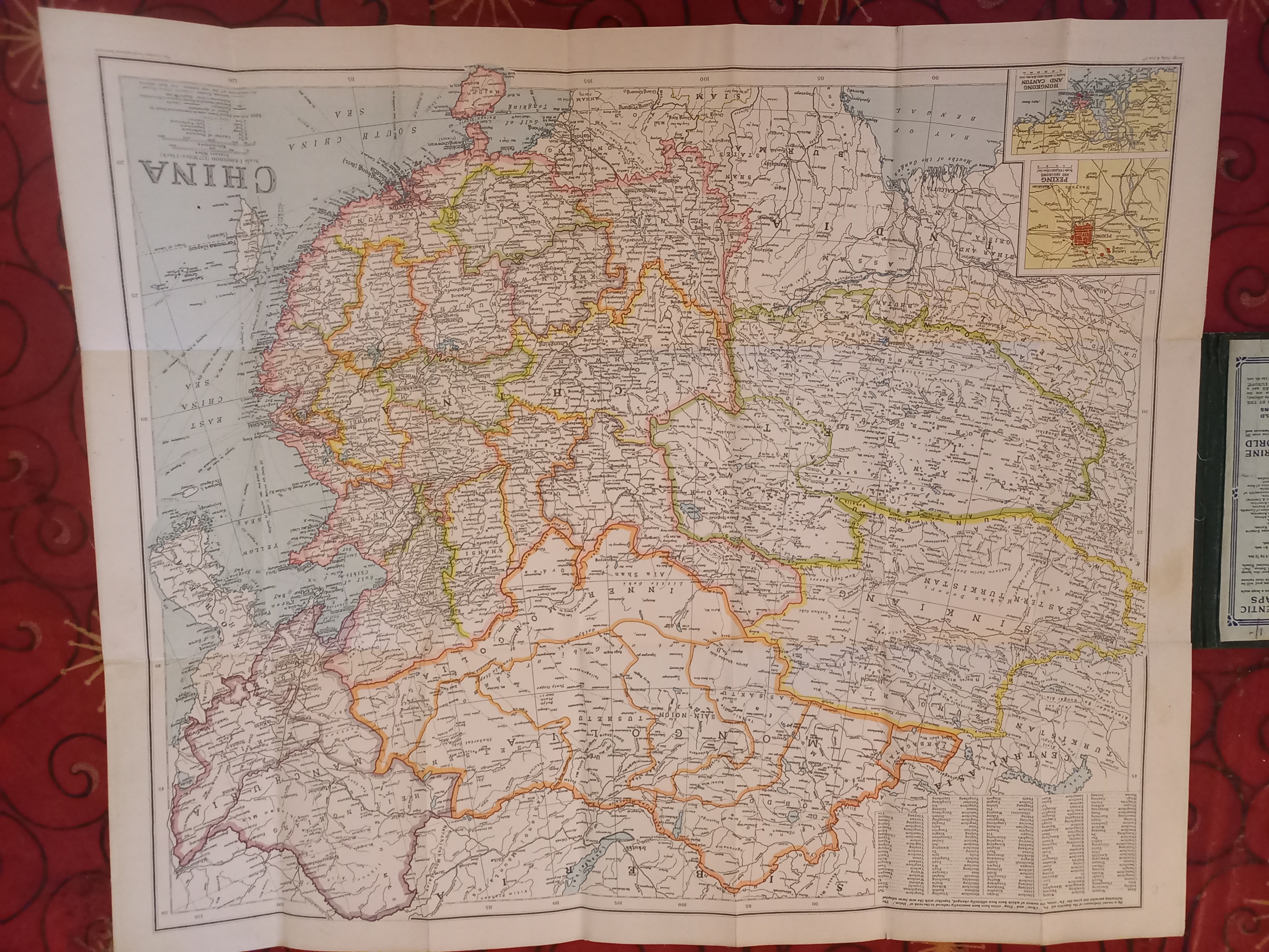 Philips Authentic Imperial Maps for Tourists and Travellers: China