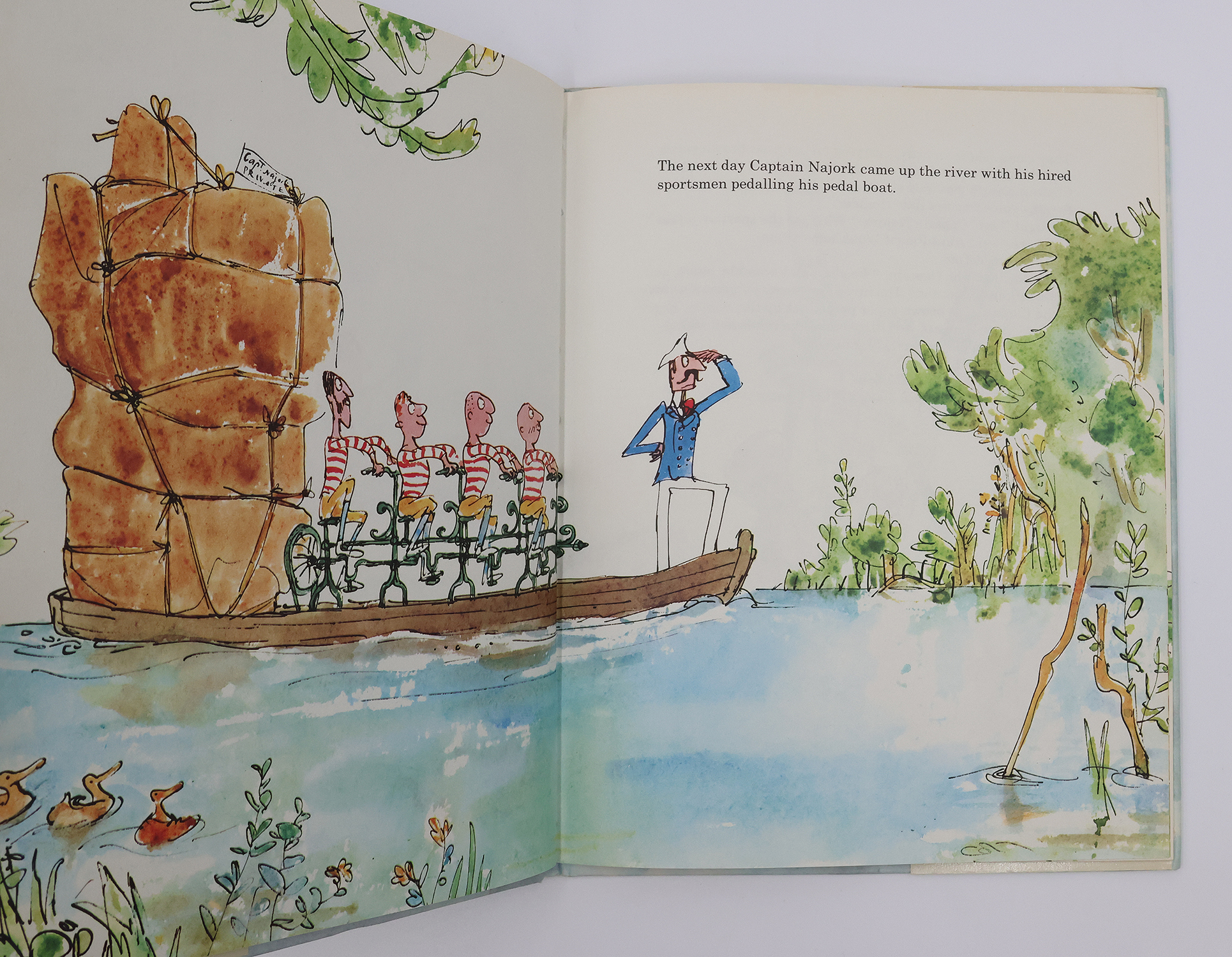 HOW TOM BEAT CAPTAIN NAJORK AND HIS HIRED SPORTSMEN by HOBAN, Russell