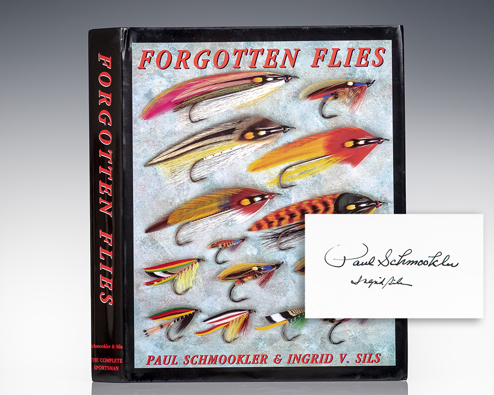Four Fly Tying Books, Including Forgotten Flies, Two Signed