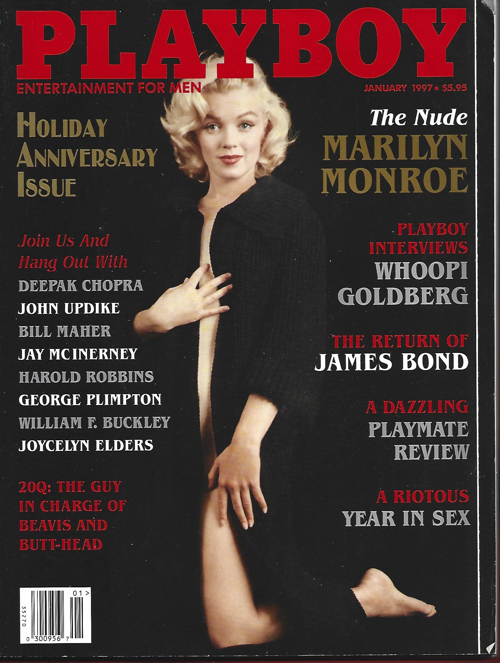 Playboy Magazine 1997 January The Nude Marilyn Monroe by Hugh Heffner