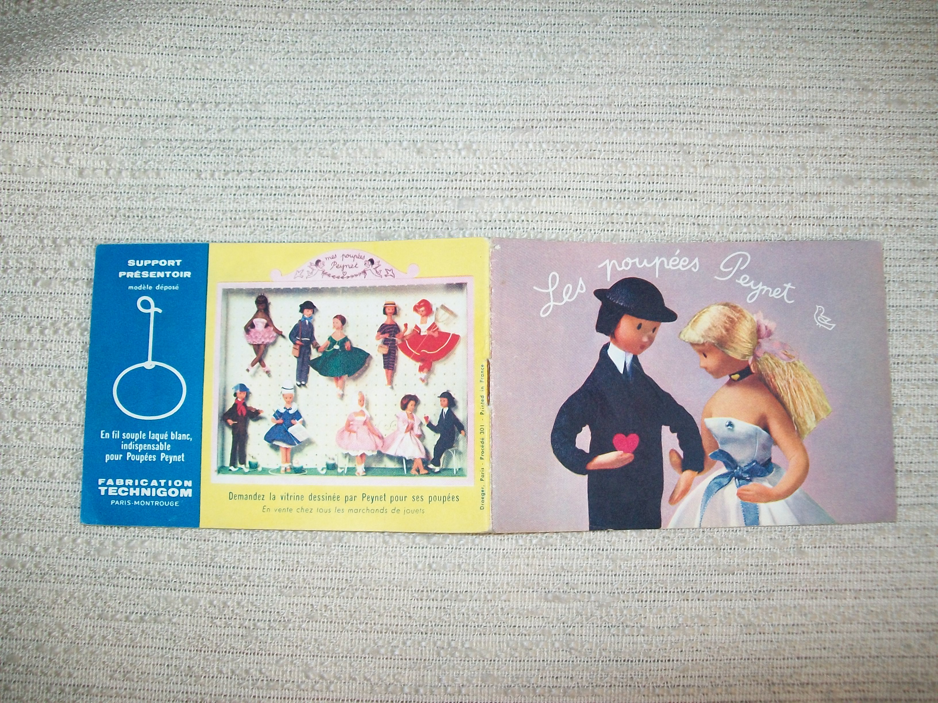 LES POUPEES DE Album par PEYNET Raymond