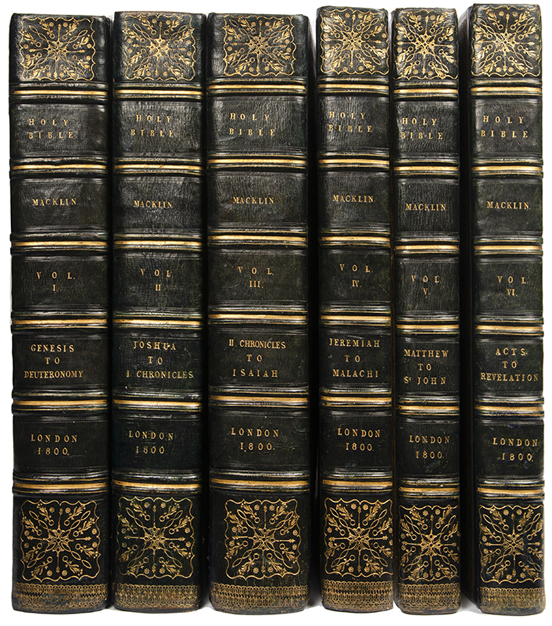 The Holy Bible. The Old [and New] Testament. Embellished with