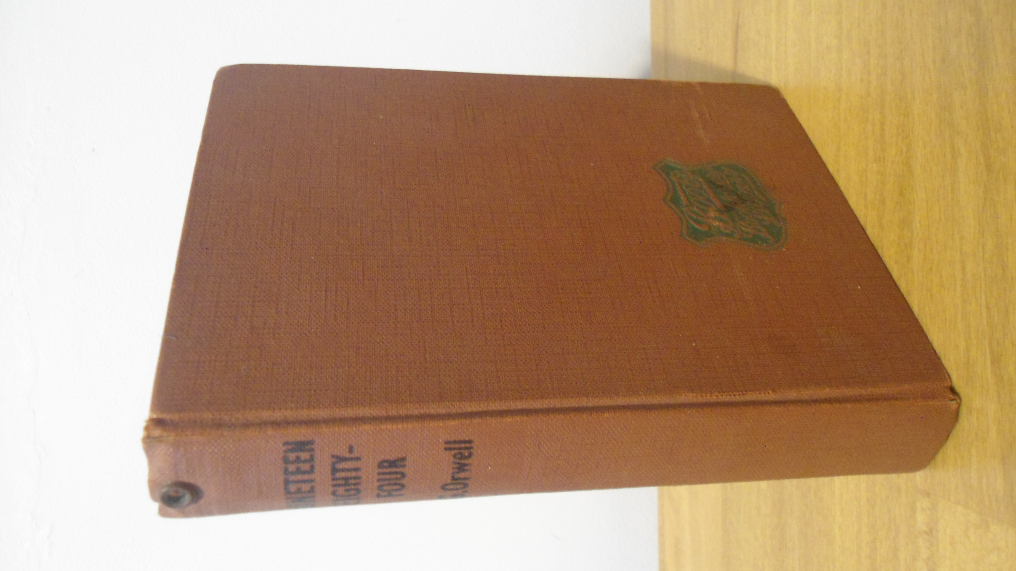 Nineteen Eighty- Four- 1984- UK Boots Booklovers' Library Edition made from pages of the 1949 Secker first printing Orwell, George [Used - Good]