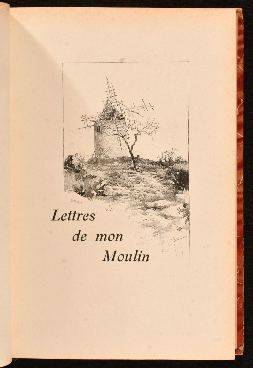 Lettres de Mon Moulin by Alphonse Daudet: Good Leather (1904