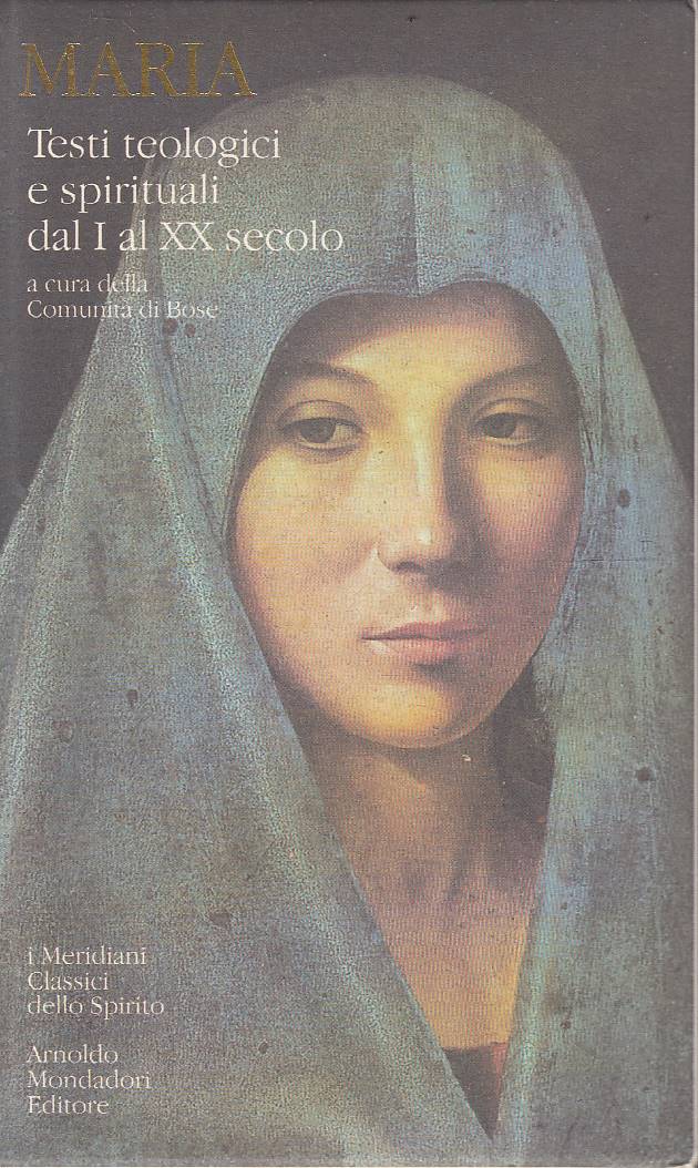 Abebooks Maria testi teologici e spirituali dal I al XX secolo