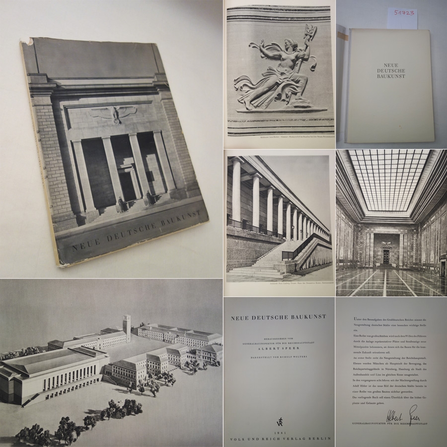 Neue deutsche Baukunst. Herausgegeben vom Generalbauinspektor für