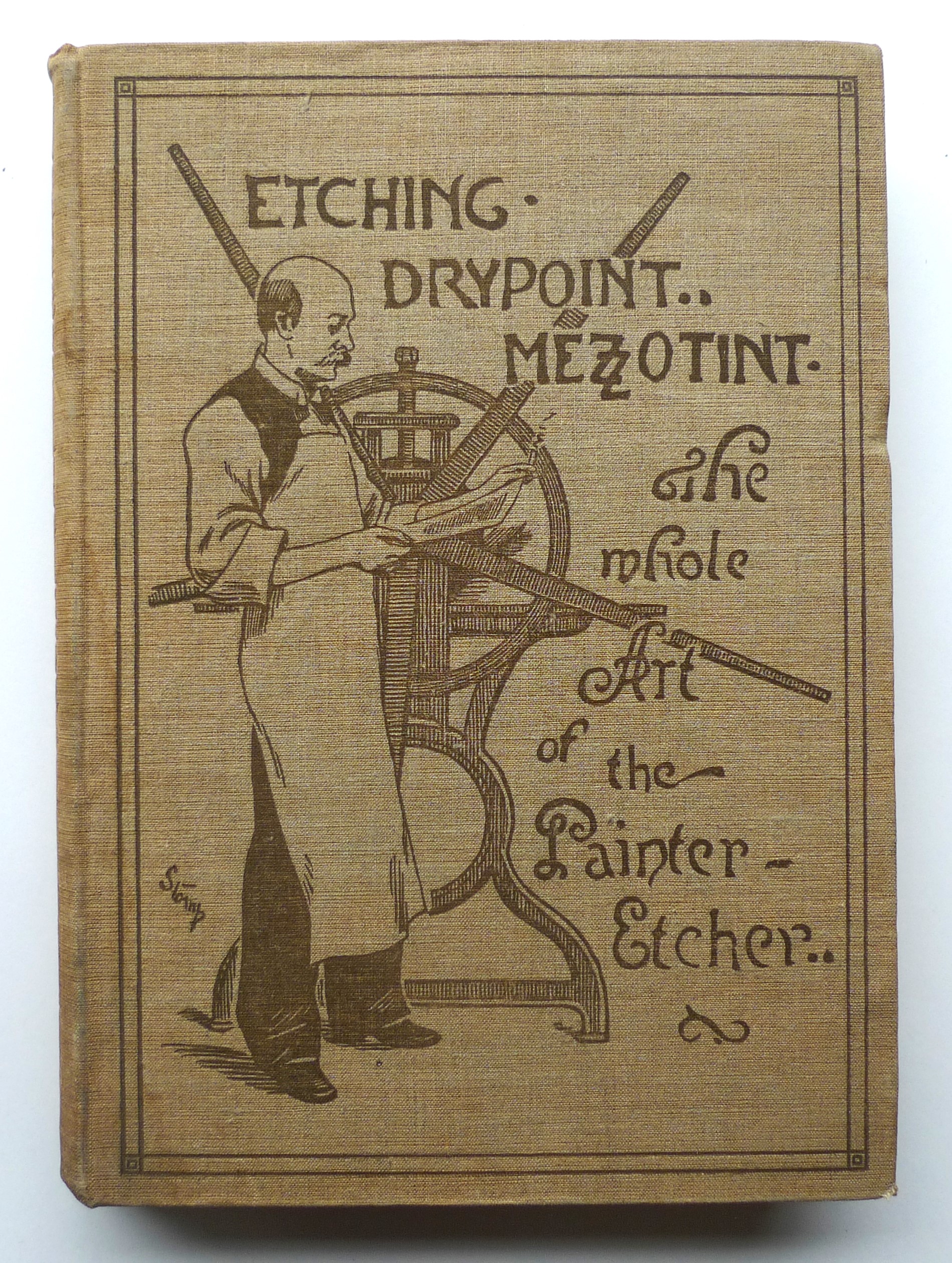 [First Edition] Etching, drypoint, mezzotint : the whole art of the painter-etcher : a practical treatise. HUGH PATON. [Used - Very good] [Hardcover]