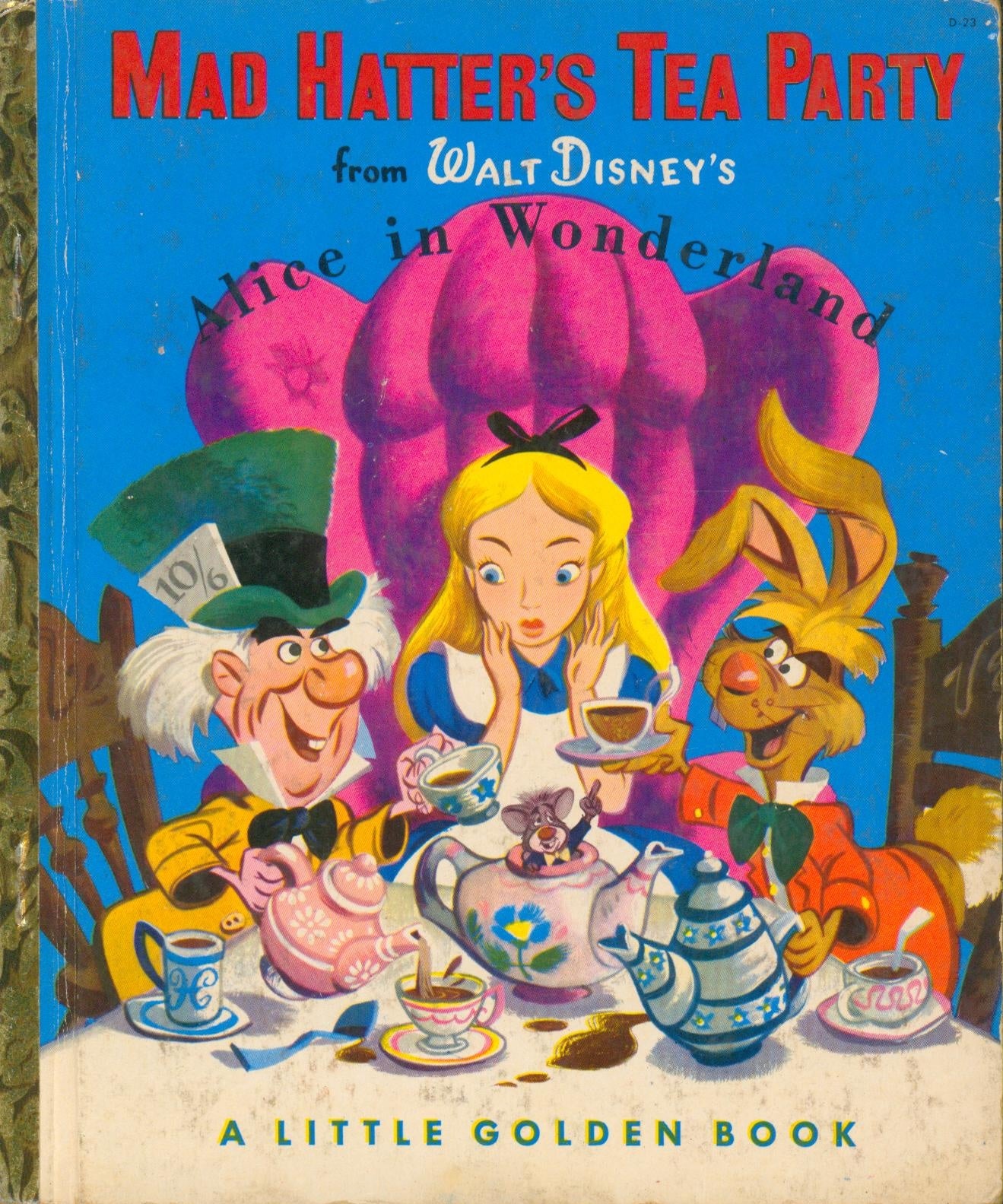The Mad Hatter's Tea Party from Walt Disney's Alice in Wonderland by ...