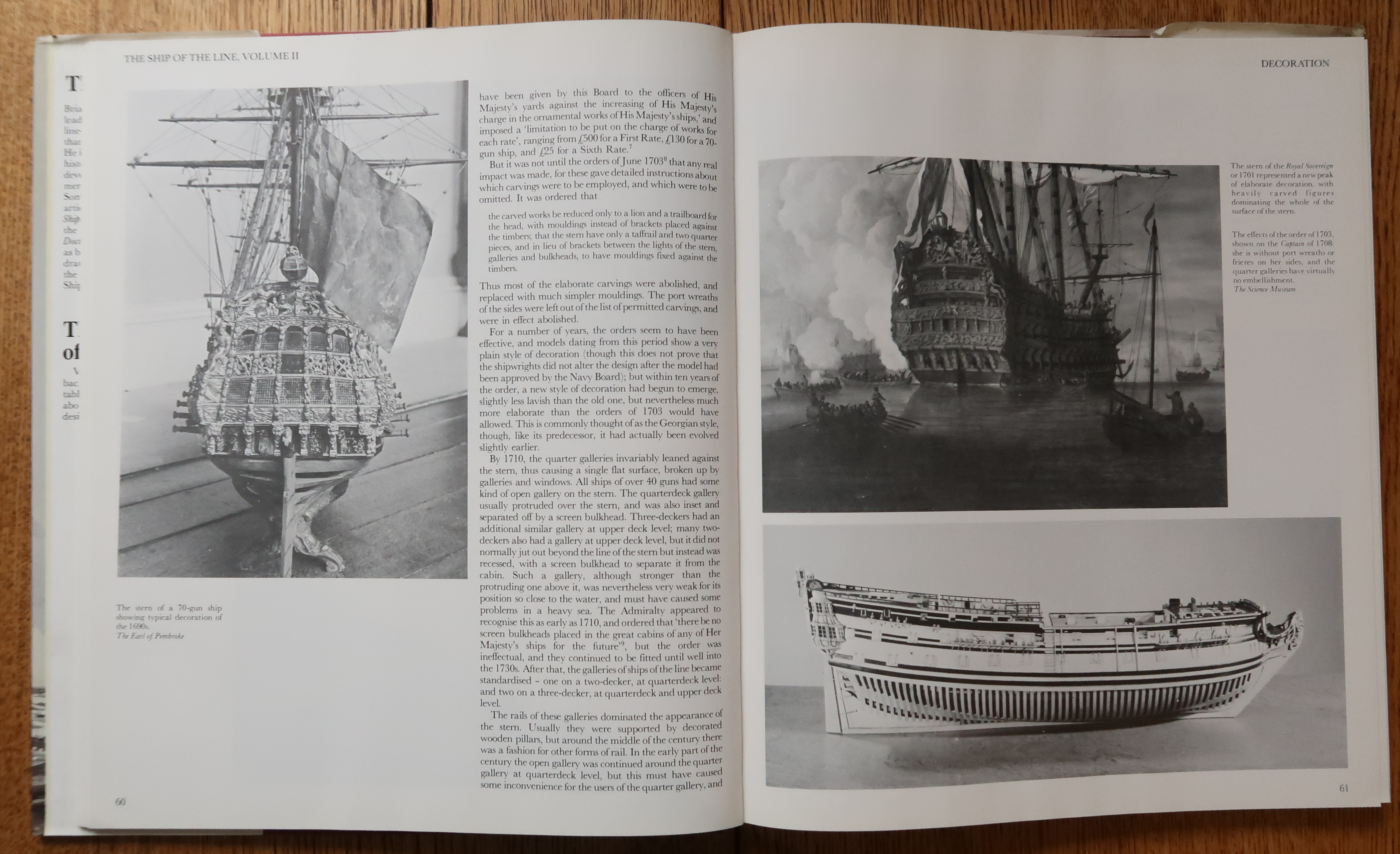 The Ship Of The Line Volumes 1 and II de Brian Lavery: Very Good