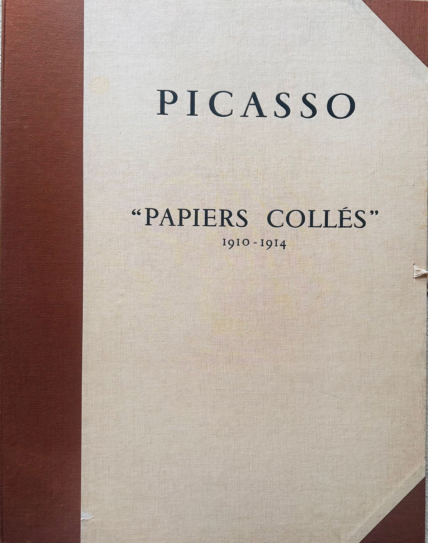Papiers Colles 1910-1914. With 9 prints after Picasso + Frontispiece ...