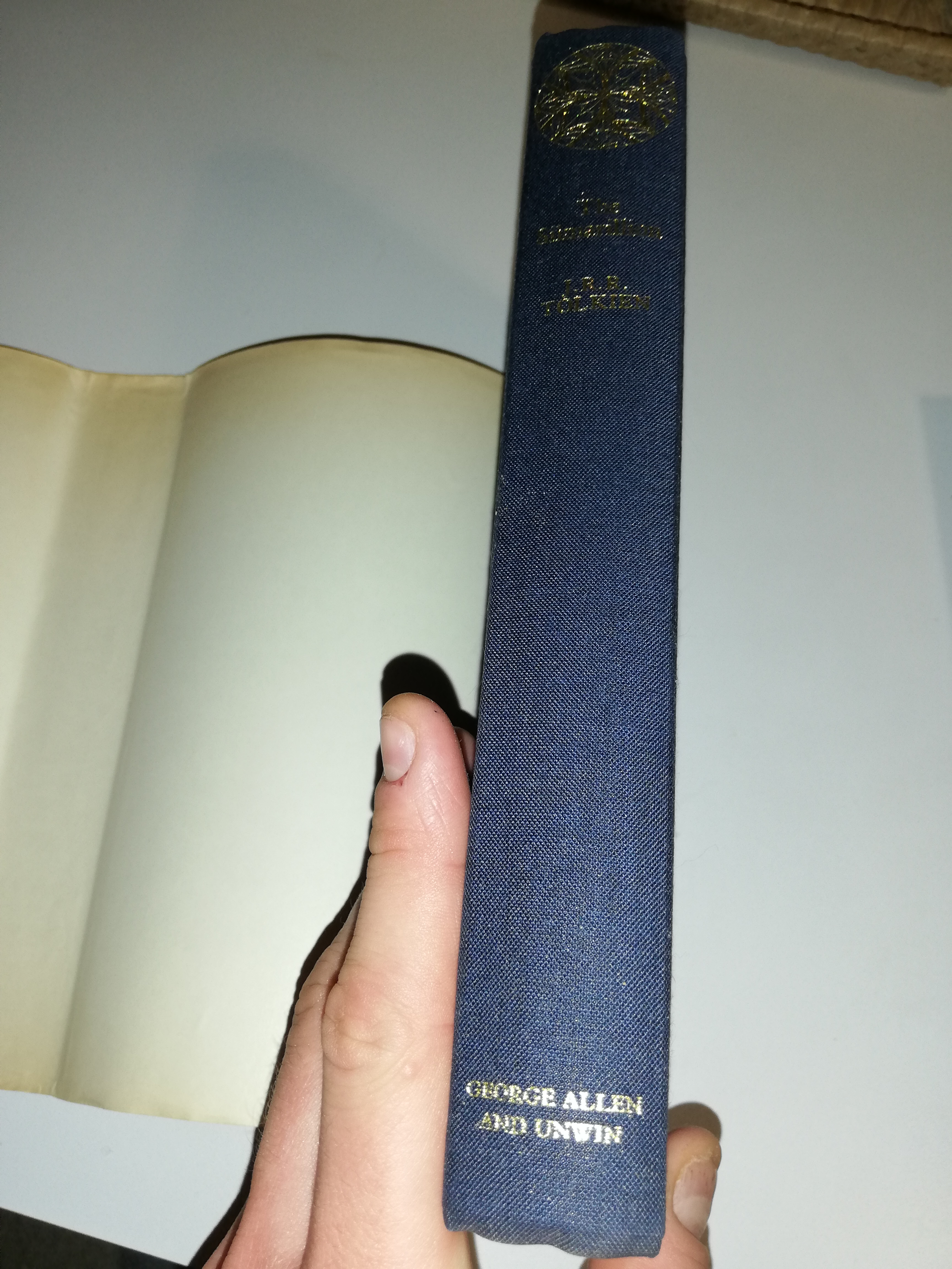 Silmarillion first edition and impression Tolkien uk 1977 unwin 1 no by ...