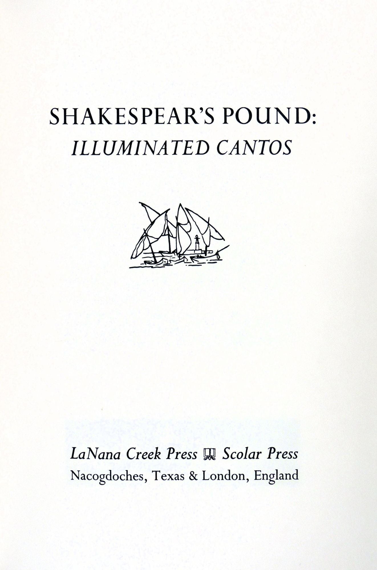 ランキング上位のプレゼント Pound: Shakespeare's Illuminated Creek [LaNana by Cantos 洋書