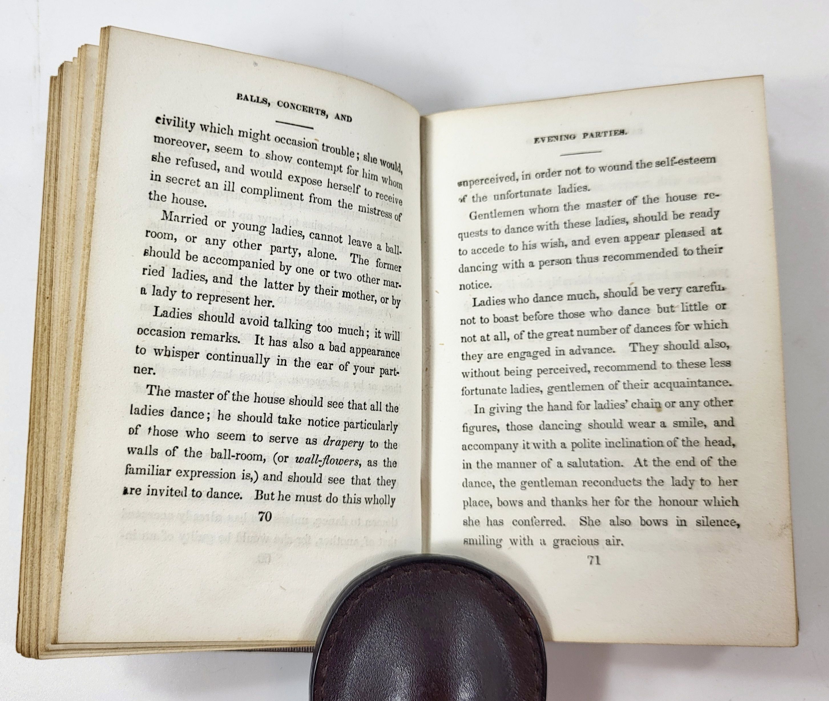 Etiquette for Ladies; with Hints on the Preservation, Improvement and Display of Female Beauty. Chesterfieldian Library Series Published By Lindsay a