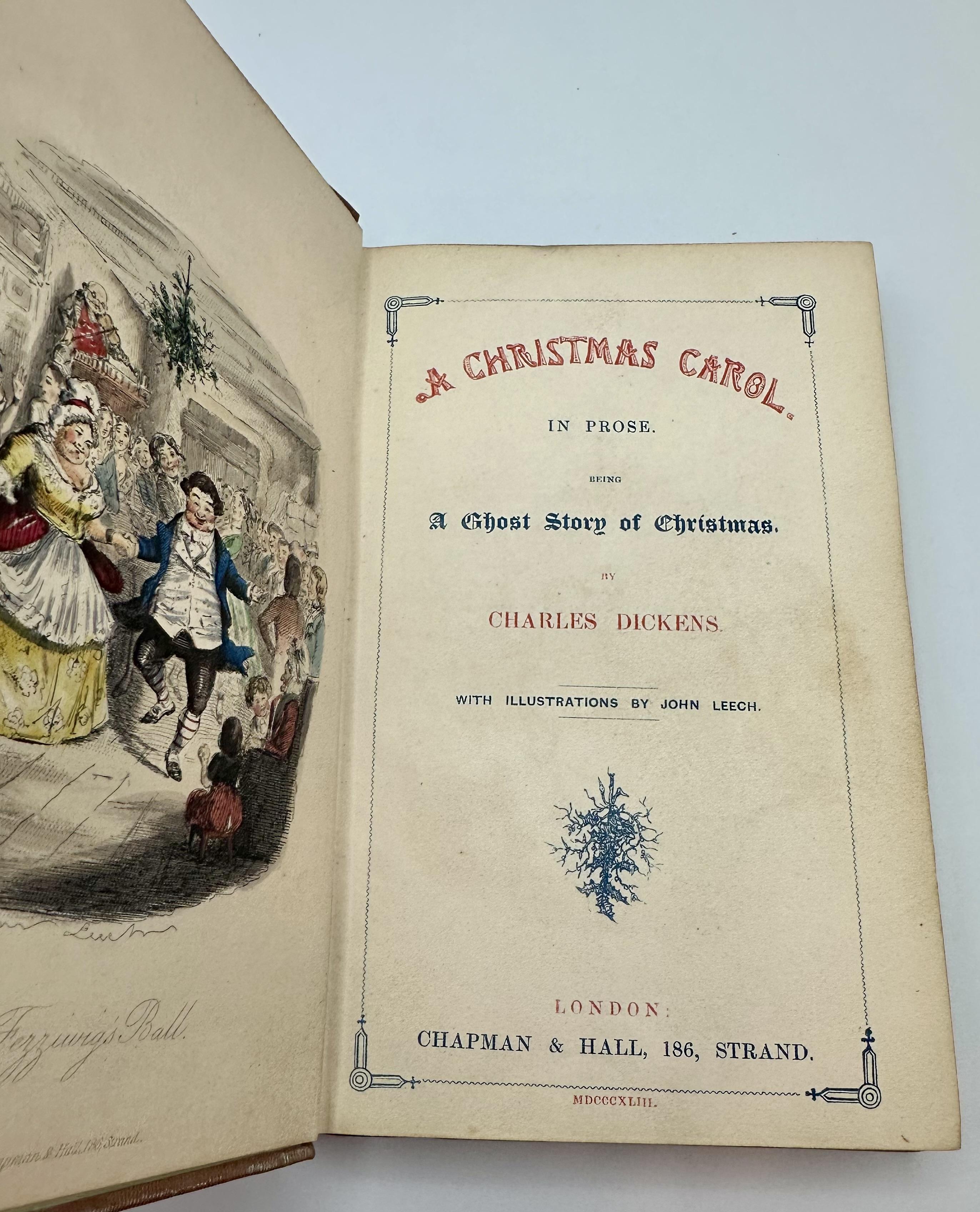 Christmas Carol First Edition - Charles Dickens - Bauman