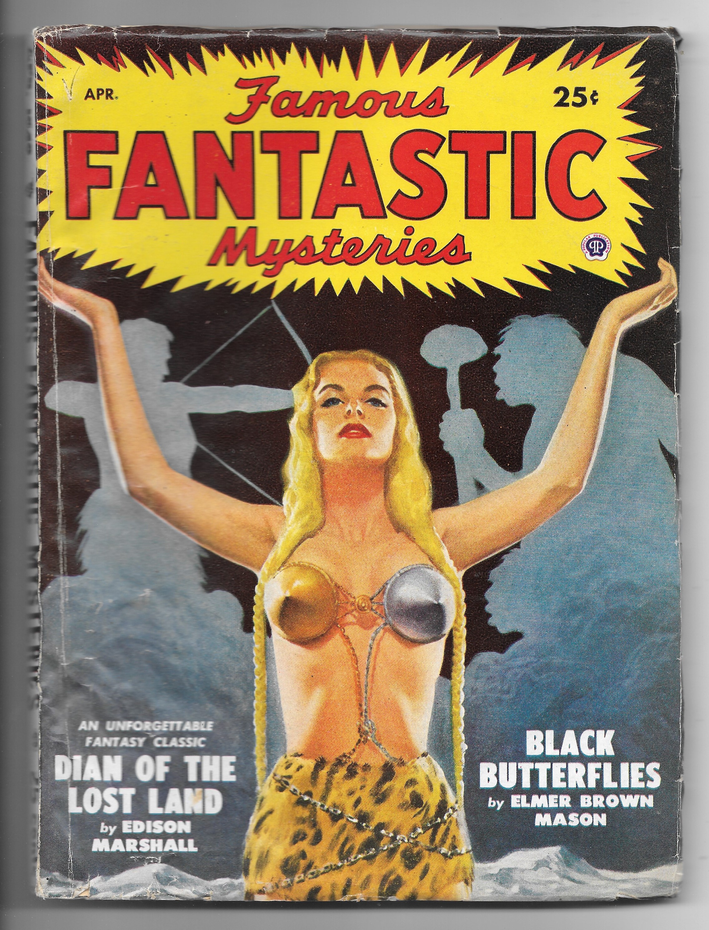 [First Edition] Famous Fantastic Mysteries: April, 1949 Gnaedinger, Mary; ed. [Used - Very good] [Softcover]
