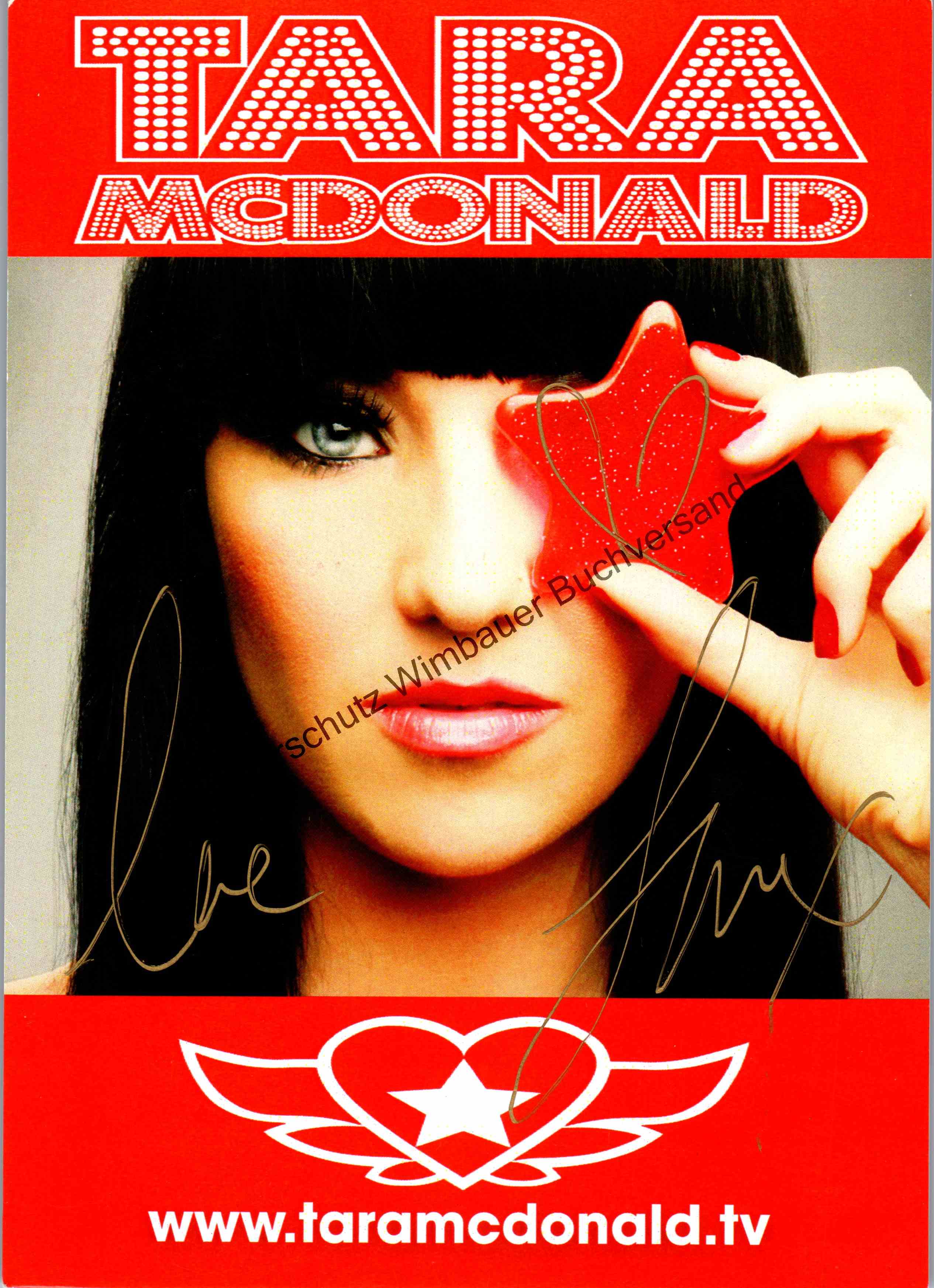 Original Autogramm Tara McDonald /// Autograph signiert signed signee ...