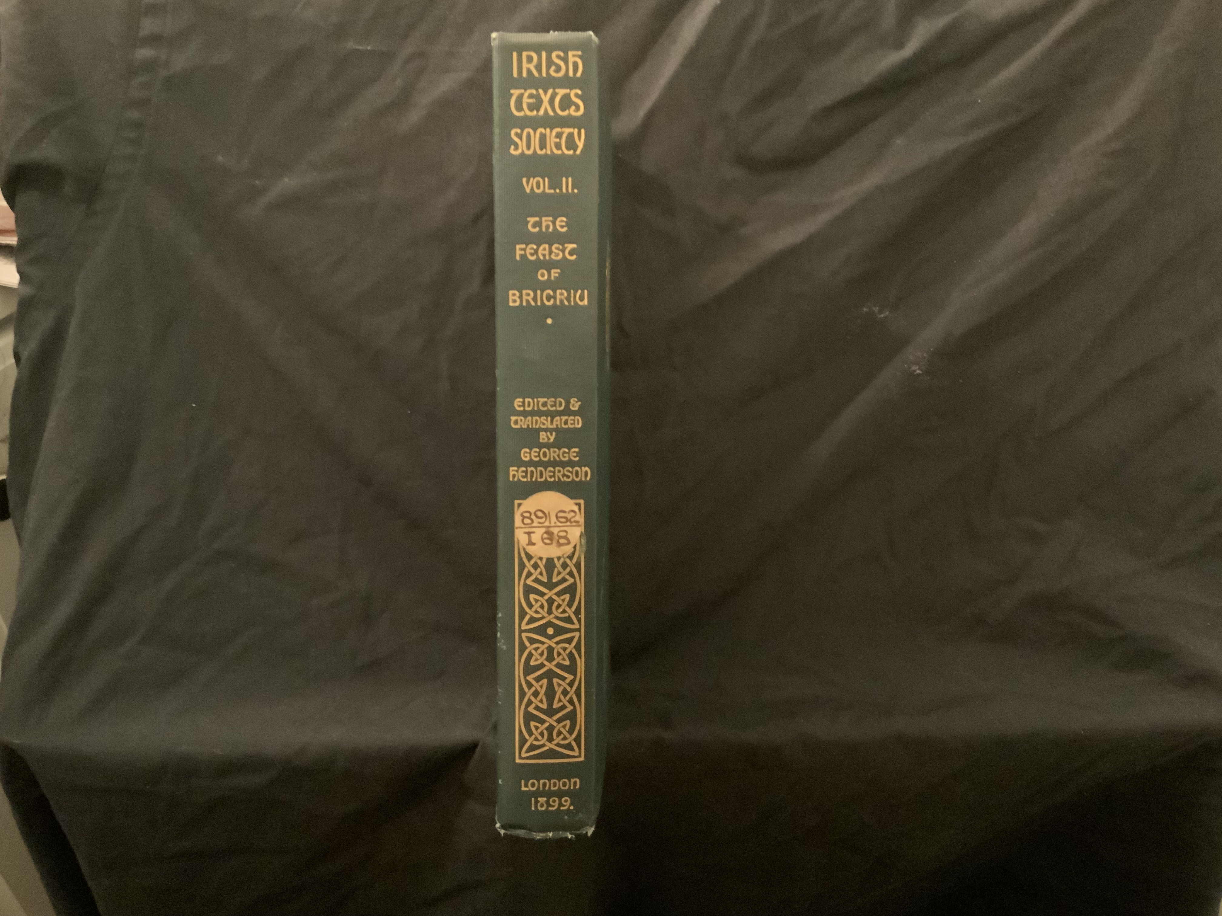 Fled Bricrend The Feast of Bricriu an Early Gaelic Saga Transcribed ...