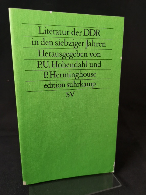 Literatur Der DDR in Den Siebz - Herminghouse Hohendahl