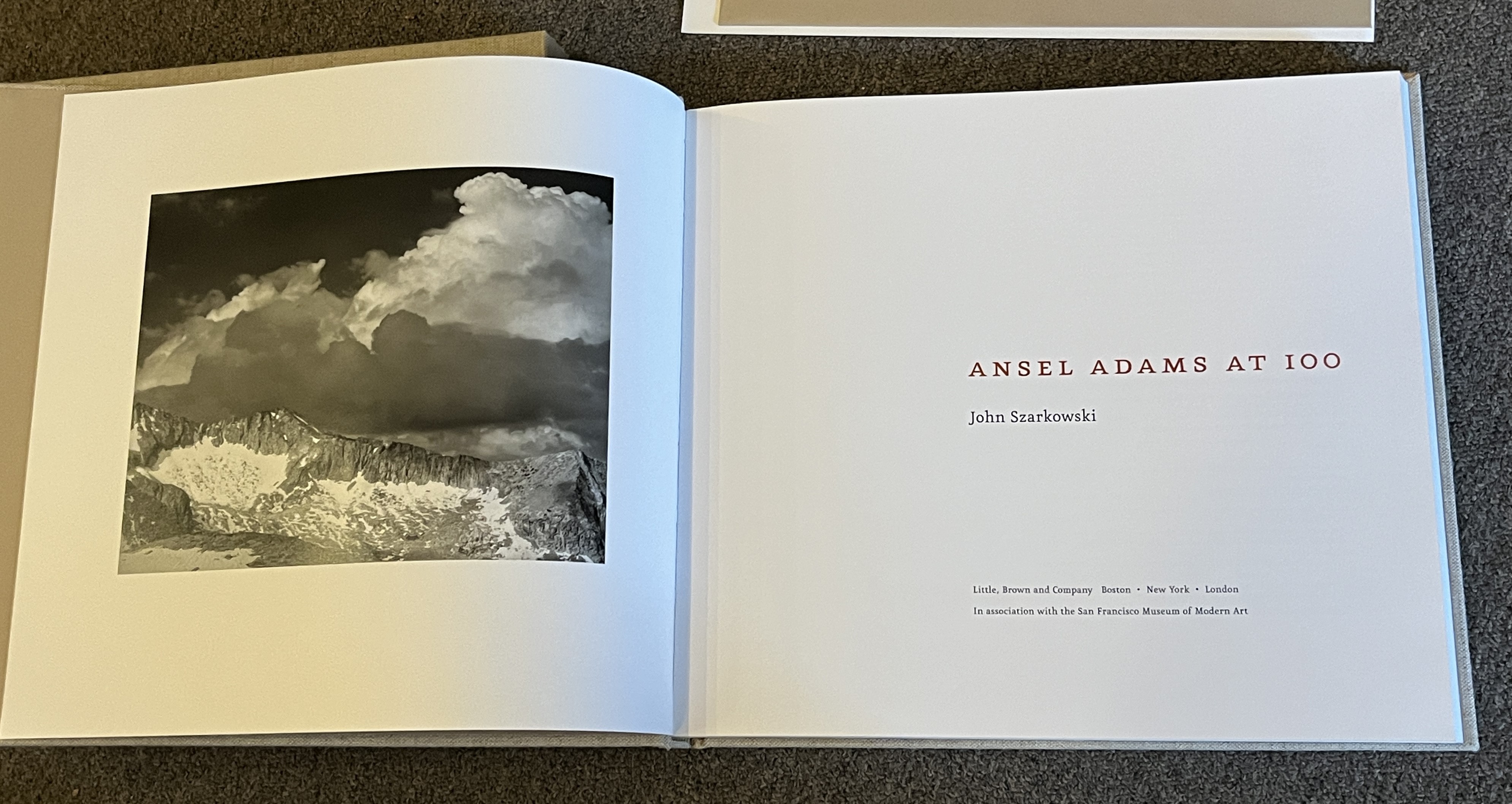 Ansel Adams At 100 by Ansel Adams, John Szarkowski: Near