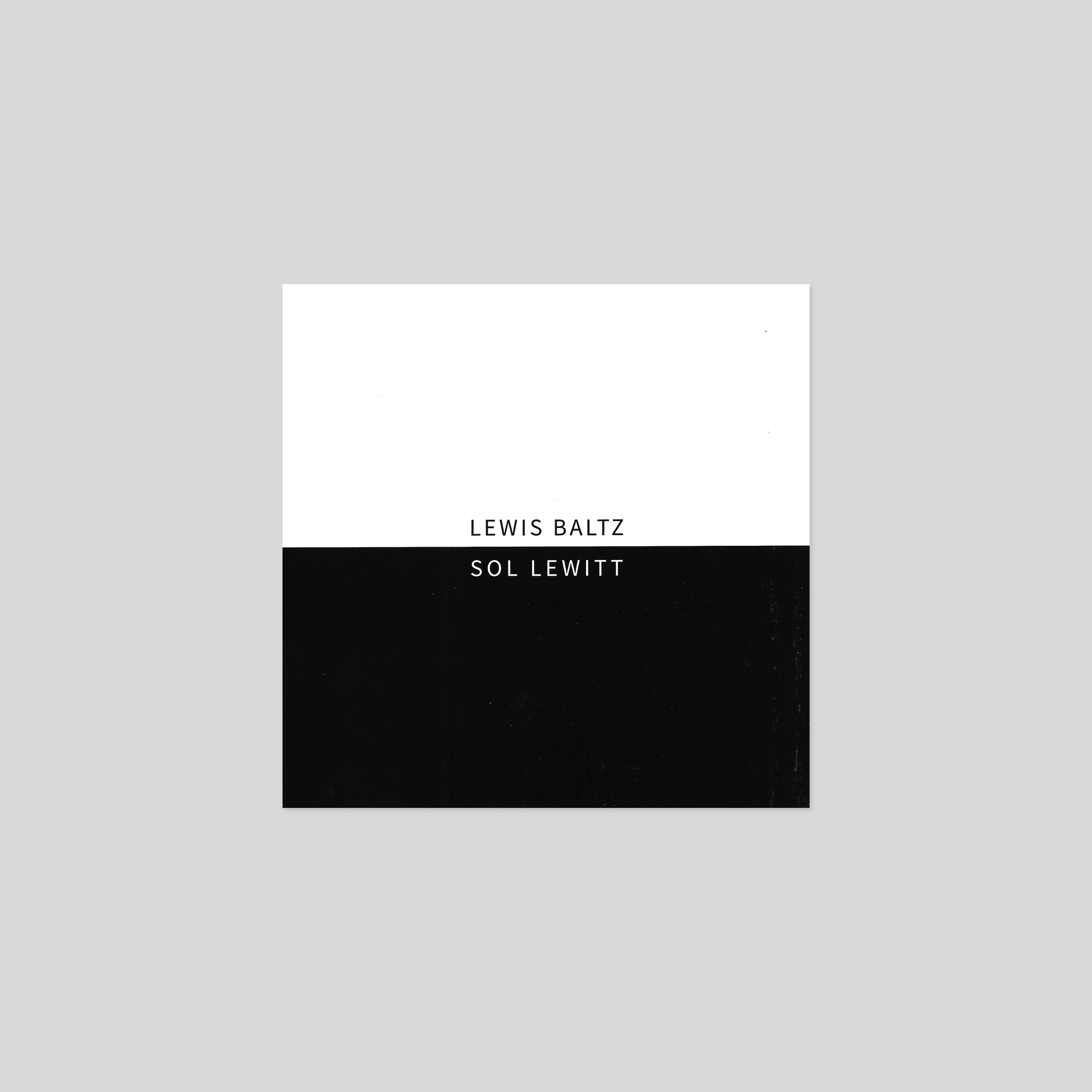 Lewis Baltz - Sol Lewitt by Sol Lewis: ottimo senza rilegatura (2019 ...