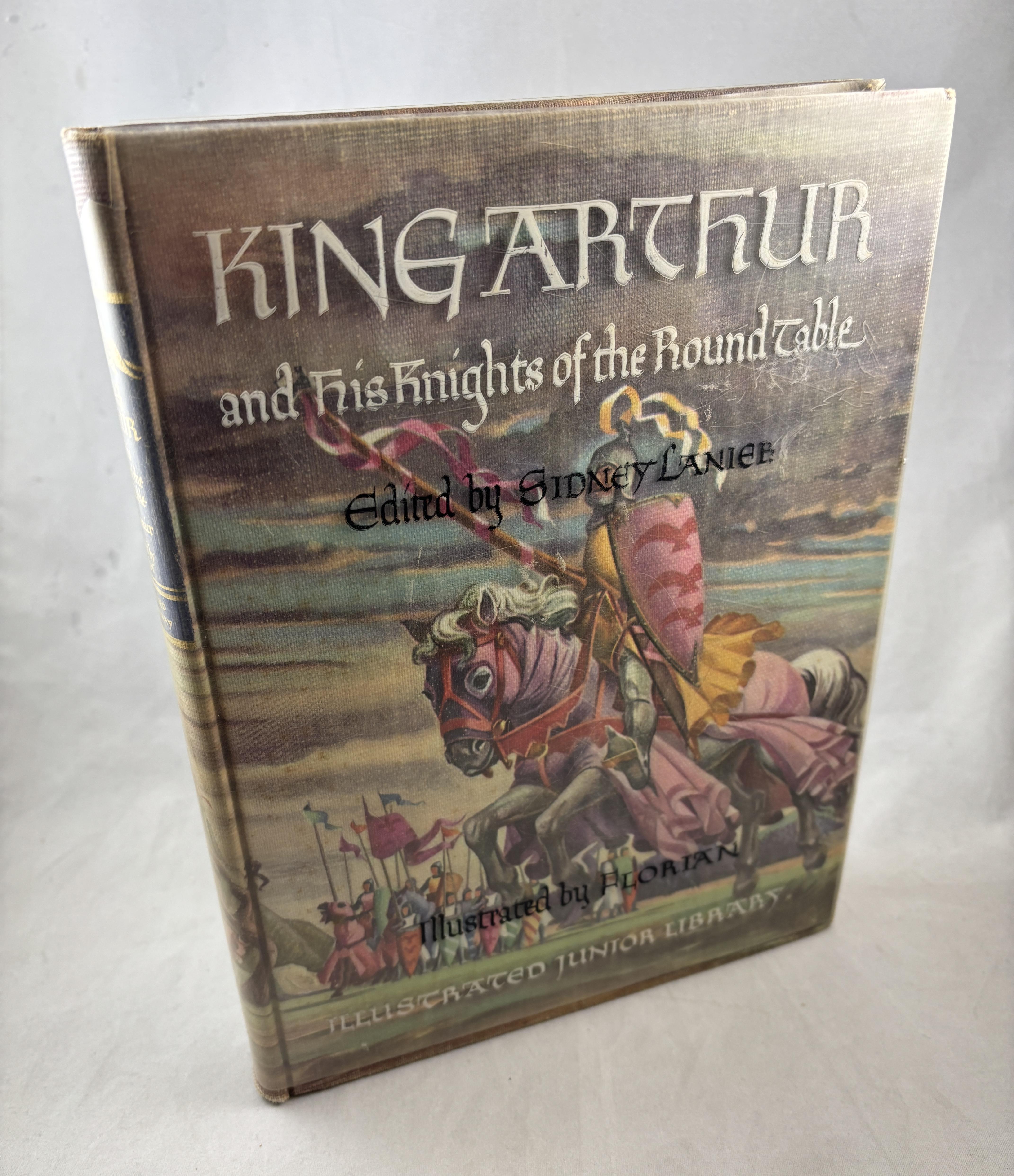 King Arthur and his Knights of the Round Table by Lanier, Sidney and  Florian (Illustrator): Very Good Hardcover (1950) Reprint Edition. | Lost  Paddle Books, IOBA, image size:4284x4973