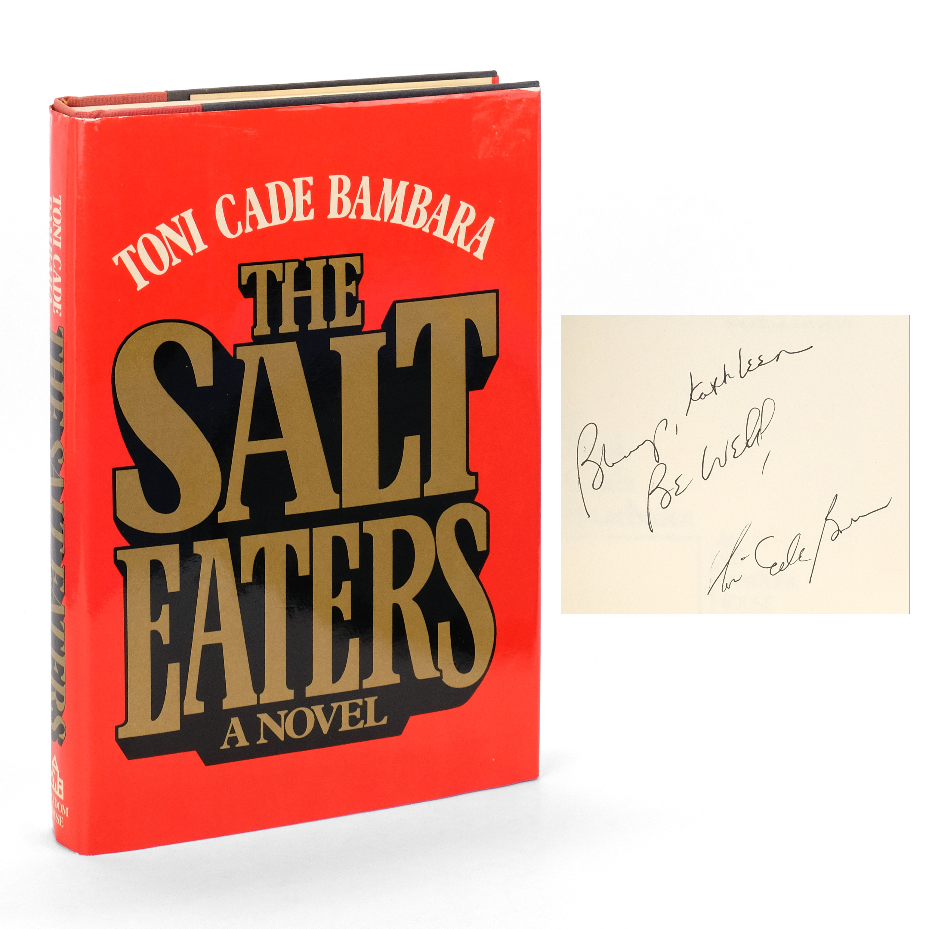The Salt Eaters [Inscribed] by BAMBARA, Toni Cade: Fine Hardcover (1980 ...