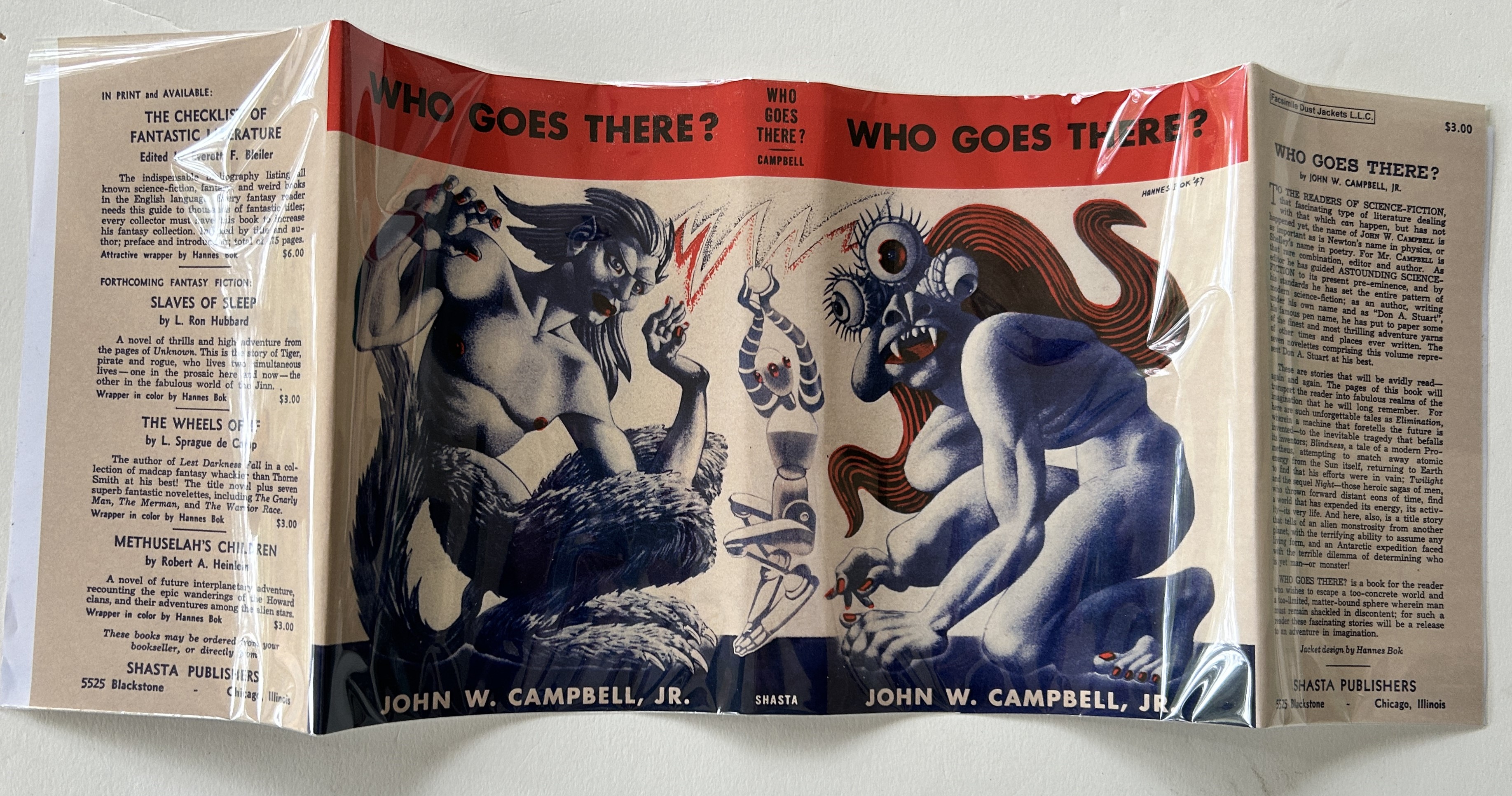 Who Goes There? by John W. Campbell Jr.: Fine Hardcover Who Goes There? by John W. Campbell Jr.: Fine Hardcover