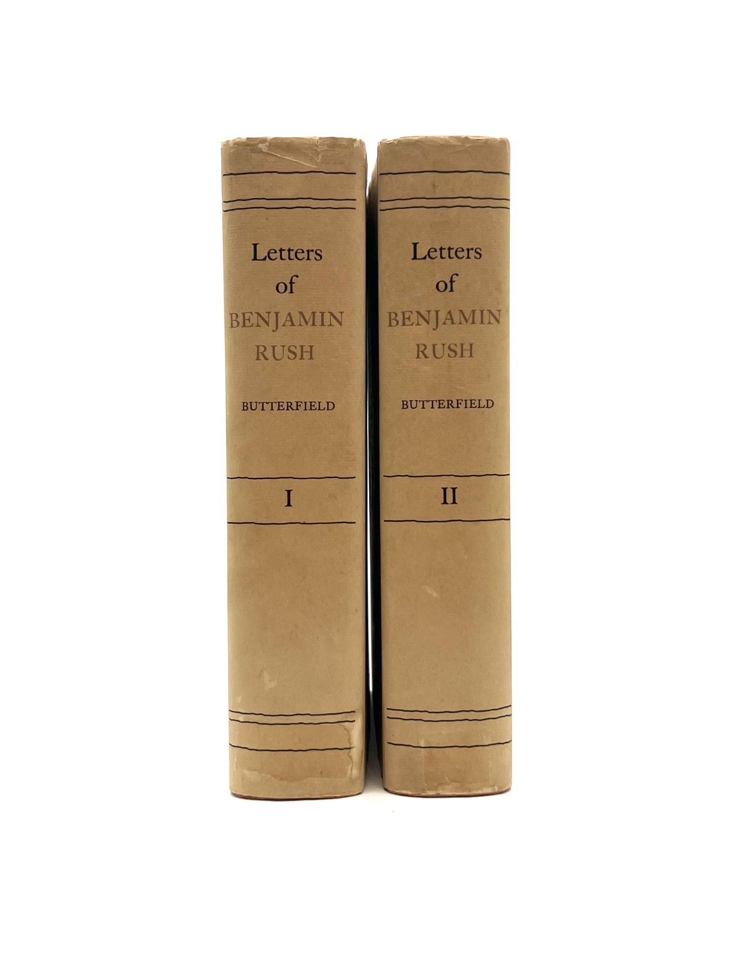 Letters of Benjamin Rush [Complete in 2 Volumes] by Rush, Benjamin; Butterfield, L. H. [Editor ...