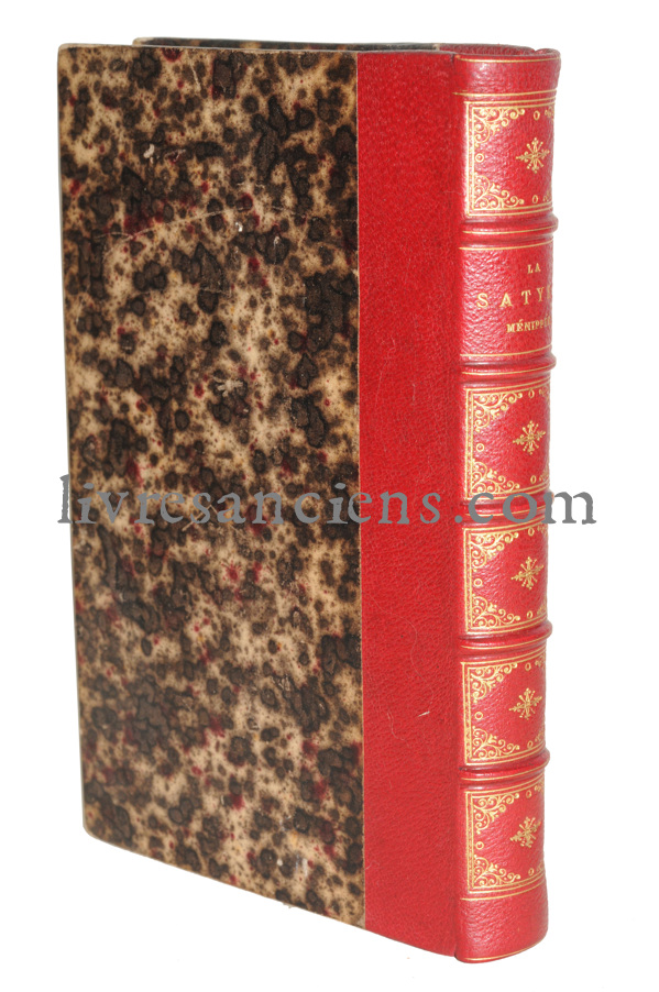 La Satyre ménippée ou la vertu du catholicon selon l'édition princeps de 1594 [READ, Charles] [Très bon] [Couverture rigide]