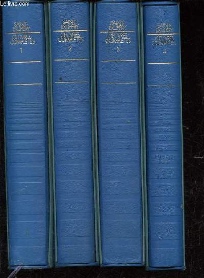 Oeuvres complètes, Tome 1 à 7 (7 volumes). by Saint-Exupéry: bon
