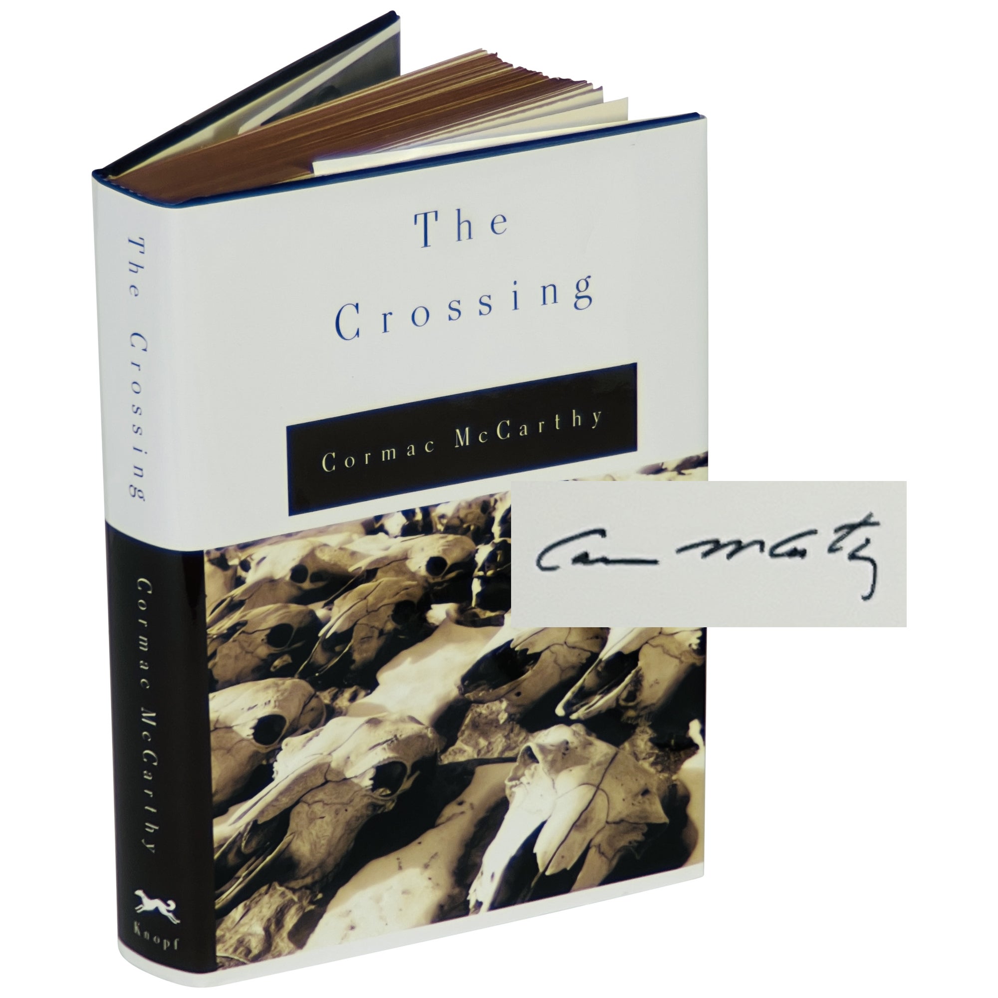 [Signed] [First Edition] The Crossing [Signed, Kroch and Brentano's] McCarthy, Cormac [Used - Fine] [Hardcover]