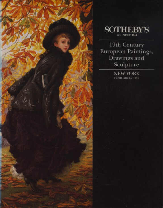 Sothebys 1995 19th C. European Paintings, Drawings & Sculpture Sothebys [Satisfaisant]
