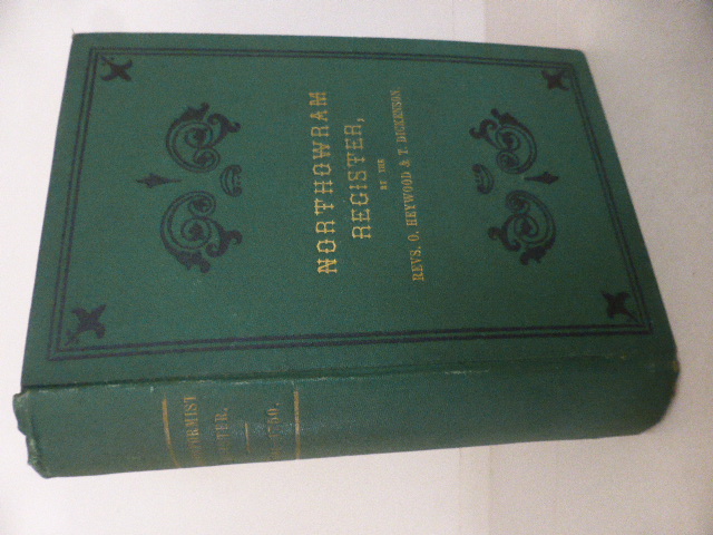 The Nonconformist Register, of Baptisms, Marriages, and Deaths ...