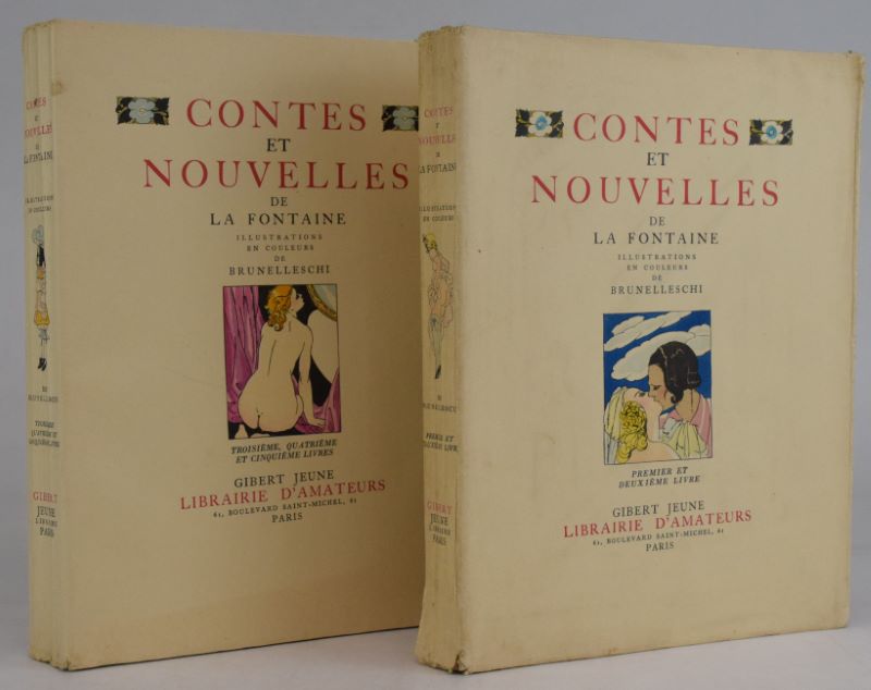 Contes et Nouvelles. LA FONTAINE ; BRUNELLESCHI (illustrations). [ ] [Couverture souple]
