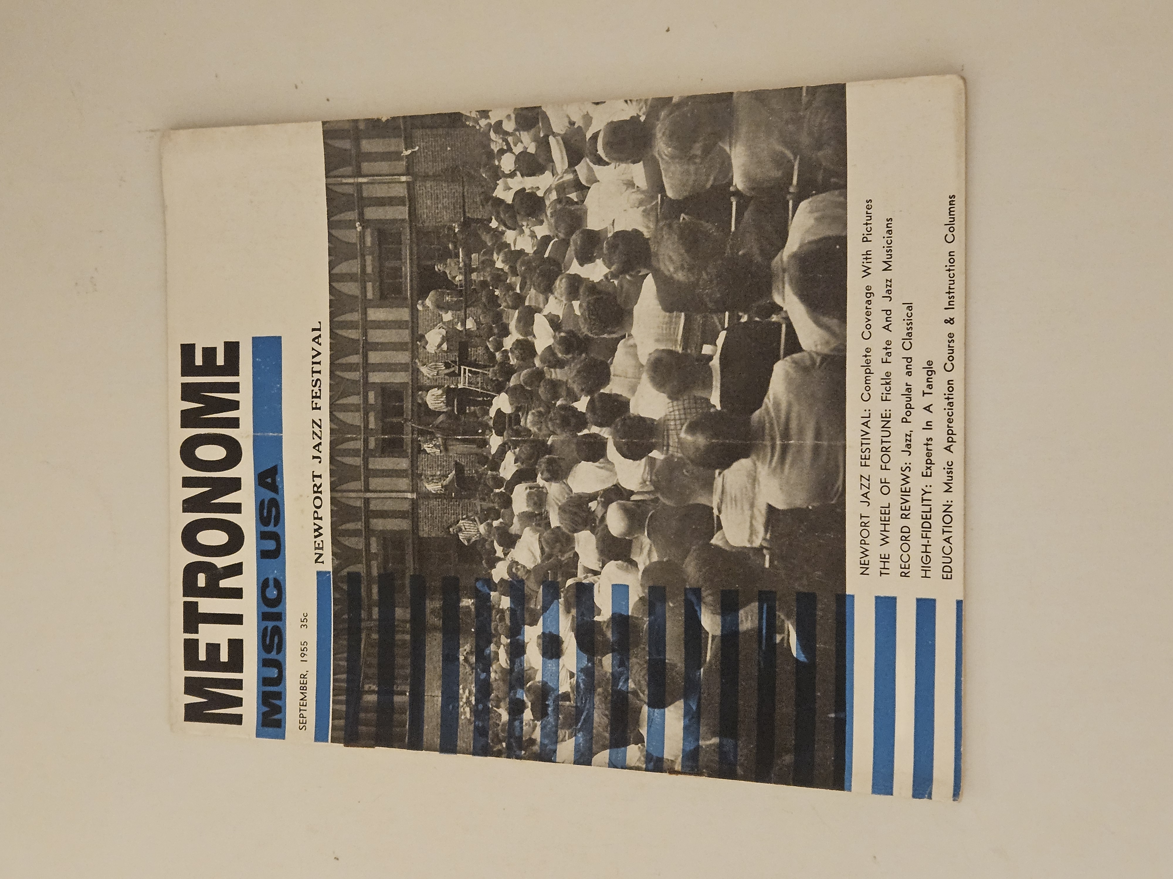 September 1955 Metronome Magazine: Newport Jazz Festival -Helen Merrill ...