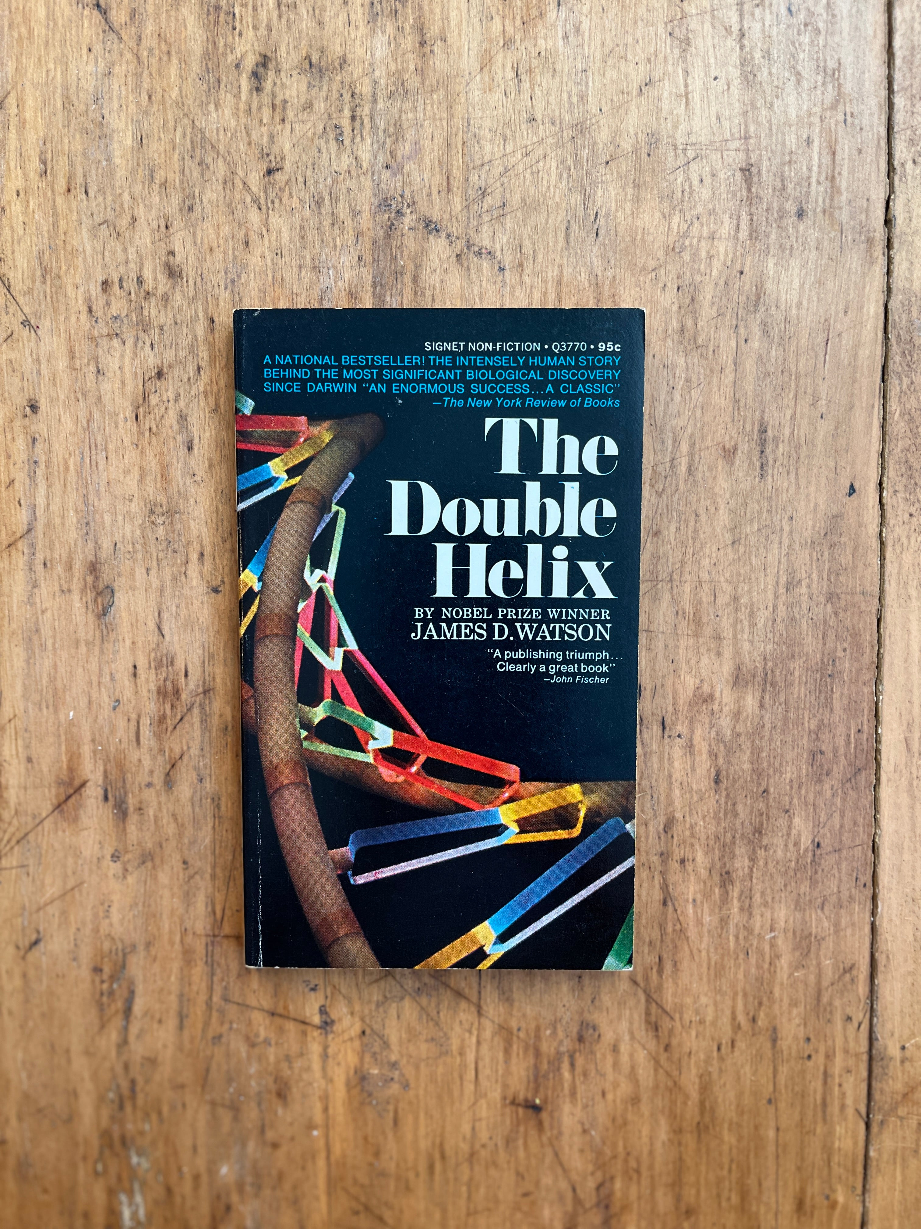 The Double Helix by James. D Watson: Very good condition Paperback (1969) | Bellwoods Books