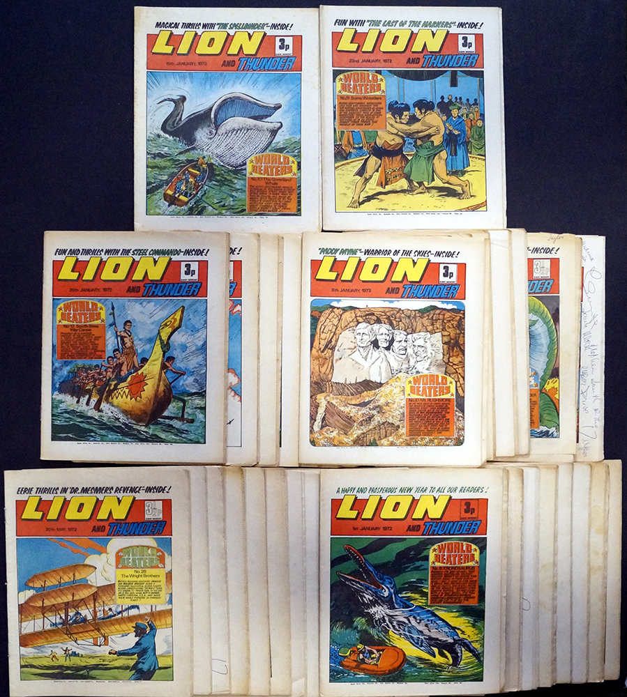 Lion Comics: 1972 (45 Issues) by Various illustrated by Various